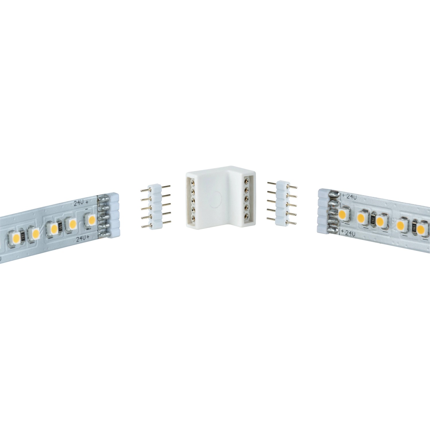 Paulmann LED-Strip Eckverbinder 4er-Set MaxLED Weiß