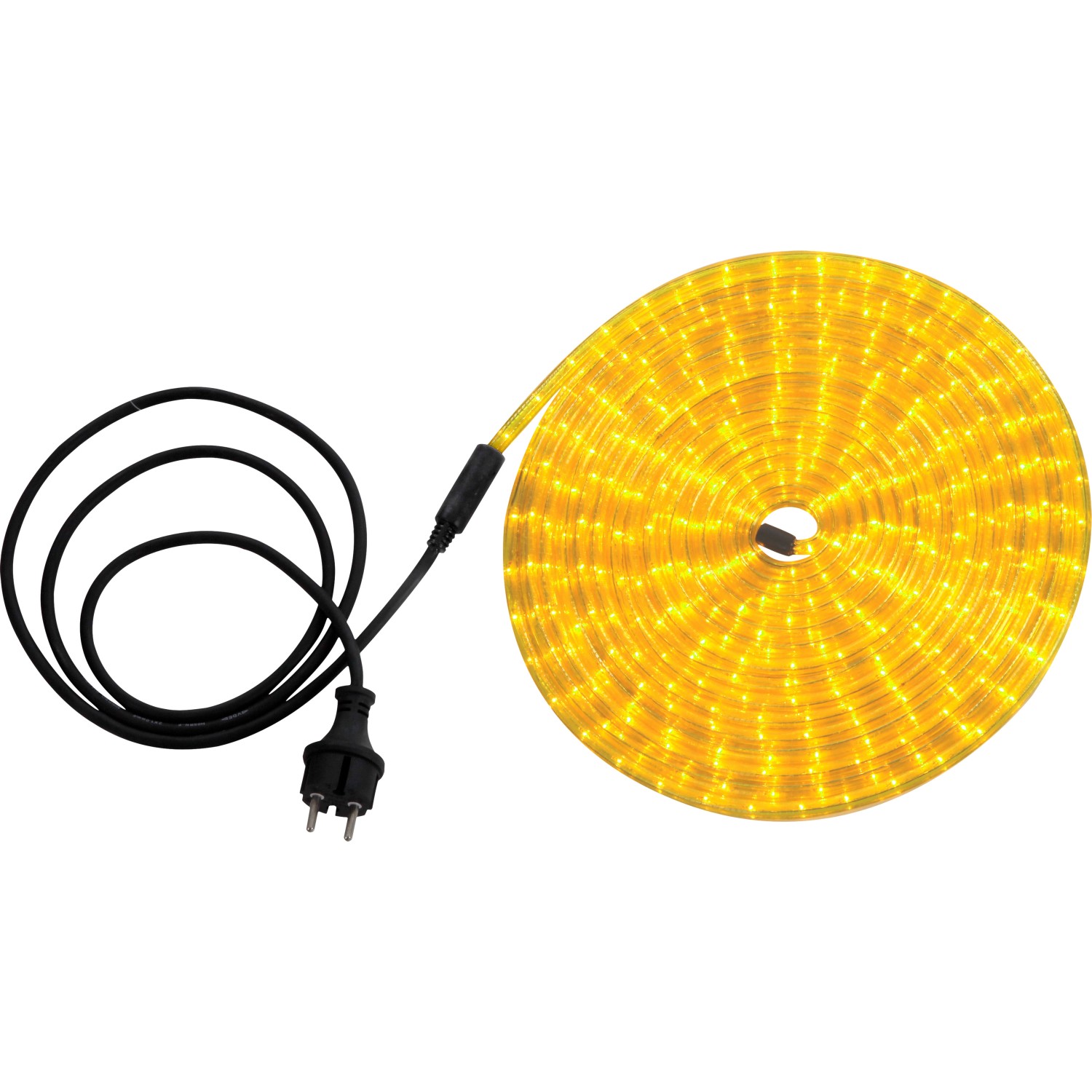 Globo LED-Lichtschlauch Kunststoff 9 m Klar Gelb