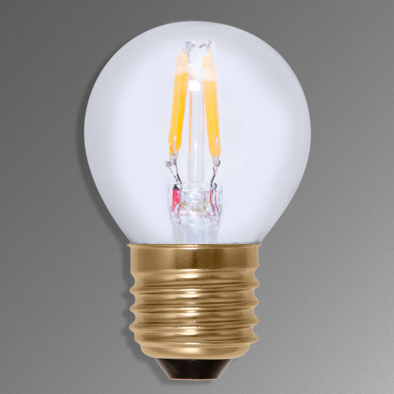 Segula LED Tropfenlampe E27 3 W 922 in Kohlefadenoptik