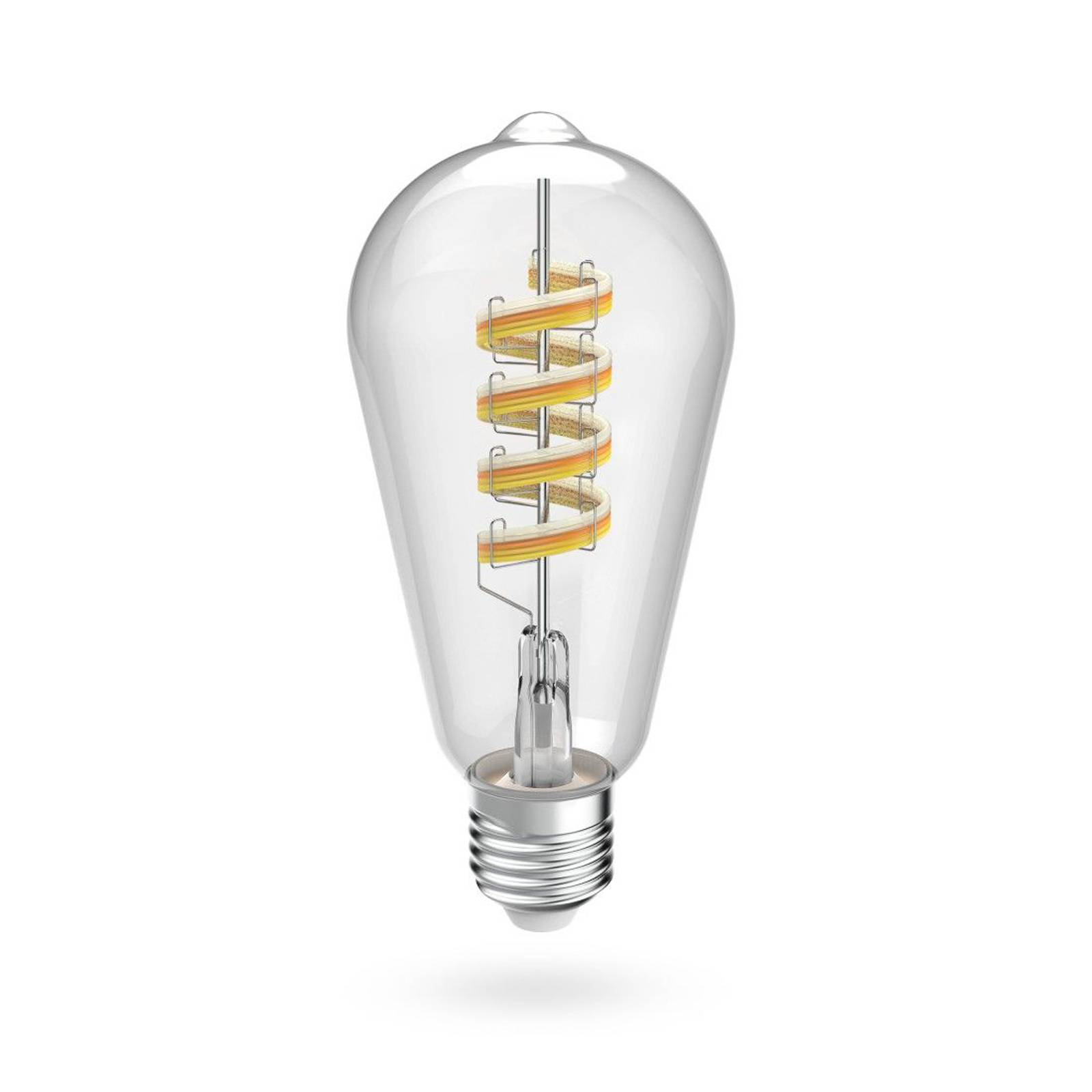 Hama Smart LED Filament E27 ST64, WLAN, Matter, 4,9 W, RGBW