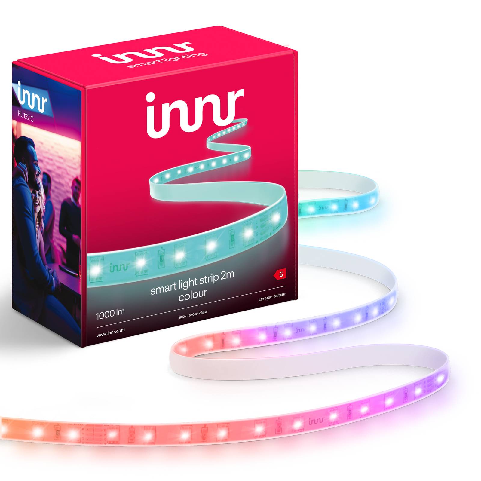 Innr Lighting Innr LED-Strip Flex Light RGBW, mit Stecker, 2m