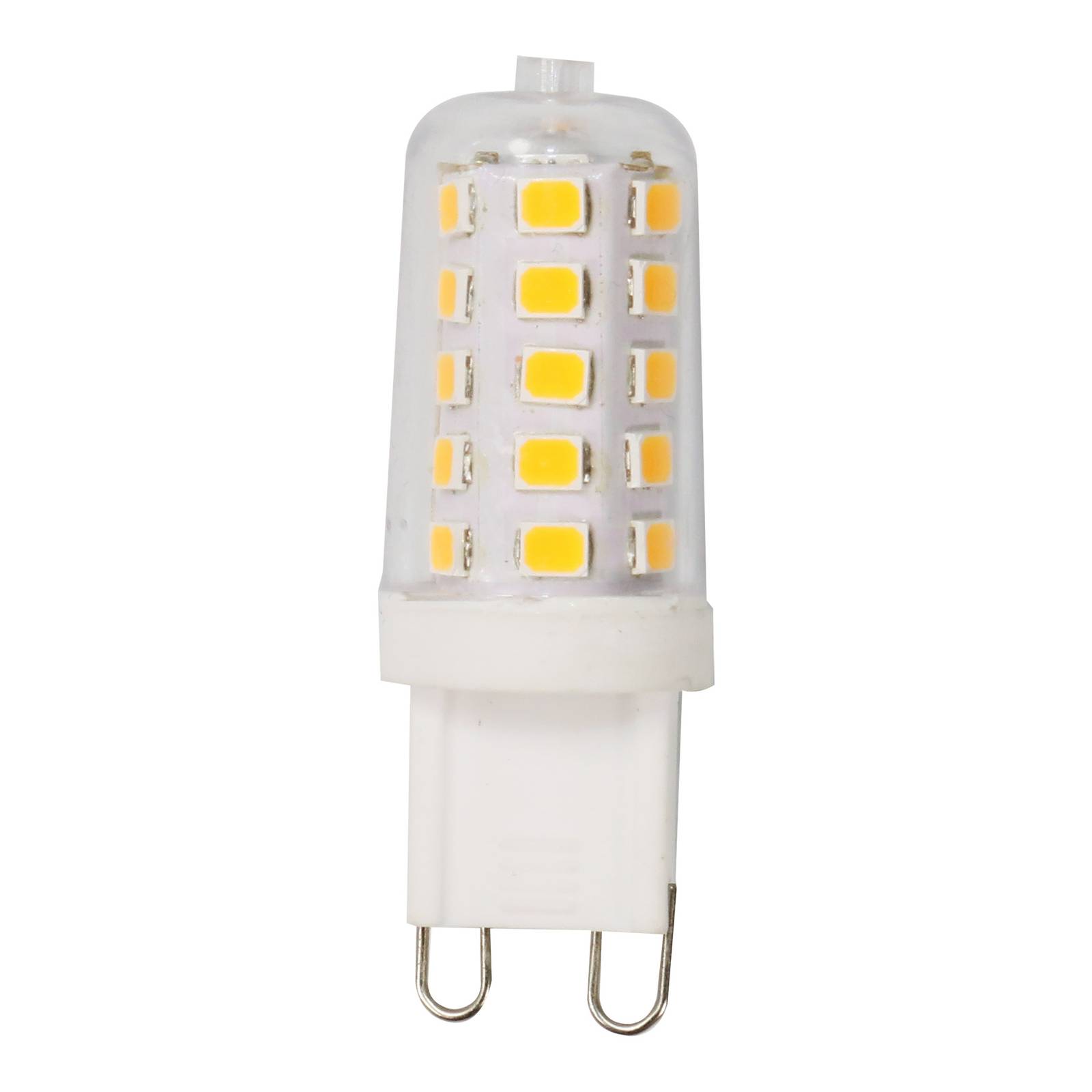 euroLighting LED-Stiftsockellampe G9 3W Vollspektrum 2700K Ra97