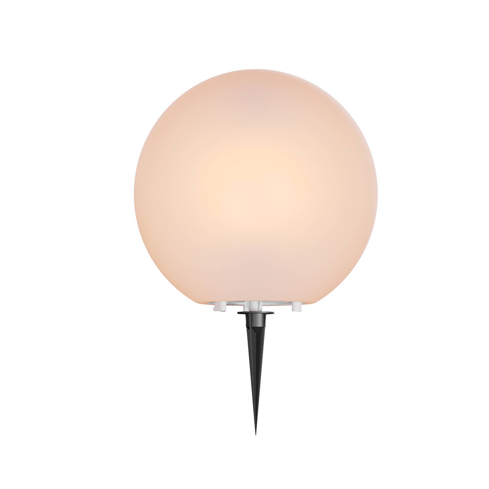 Prios Senadin Leuchtkugel, weiß, IP54, 30 cm