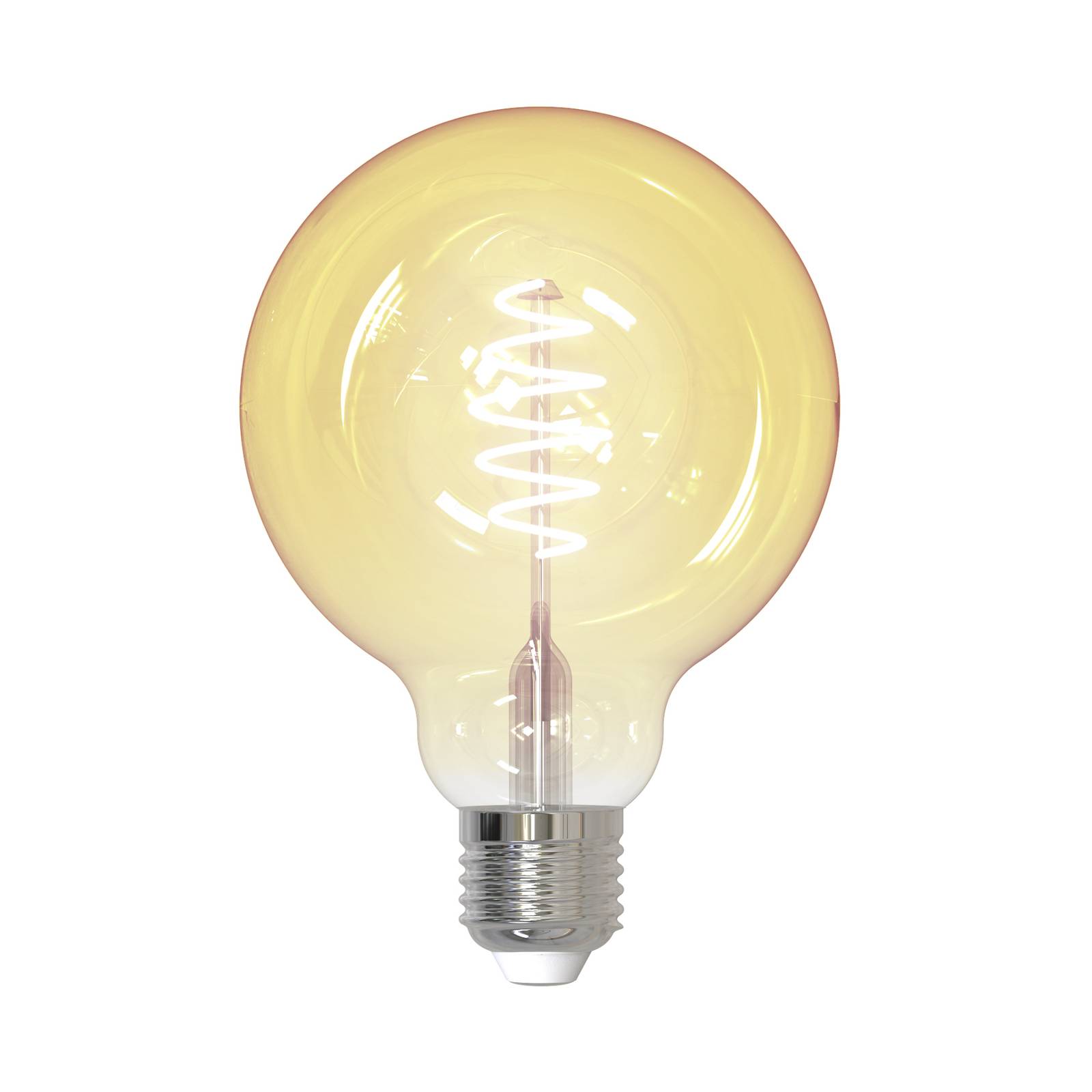 PRIOS Smart LED-Leuchtmittel E27 G95 4,9W WLAN amber