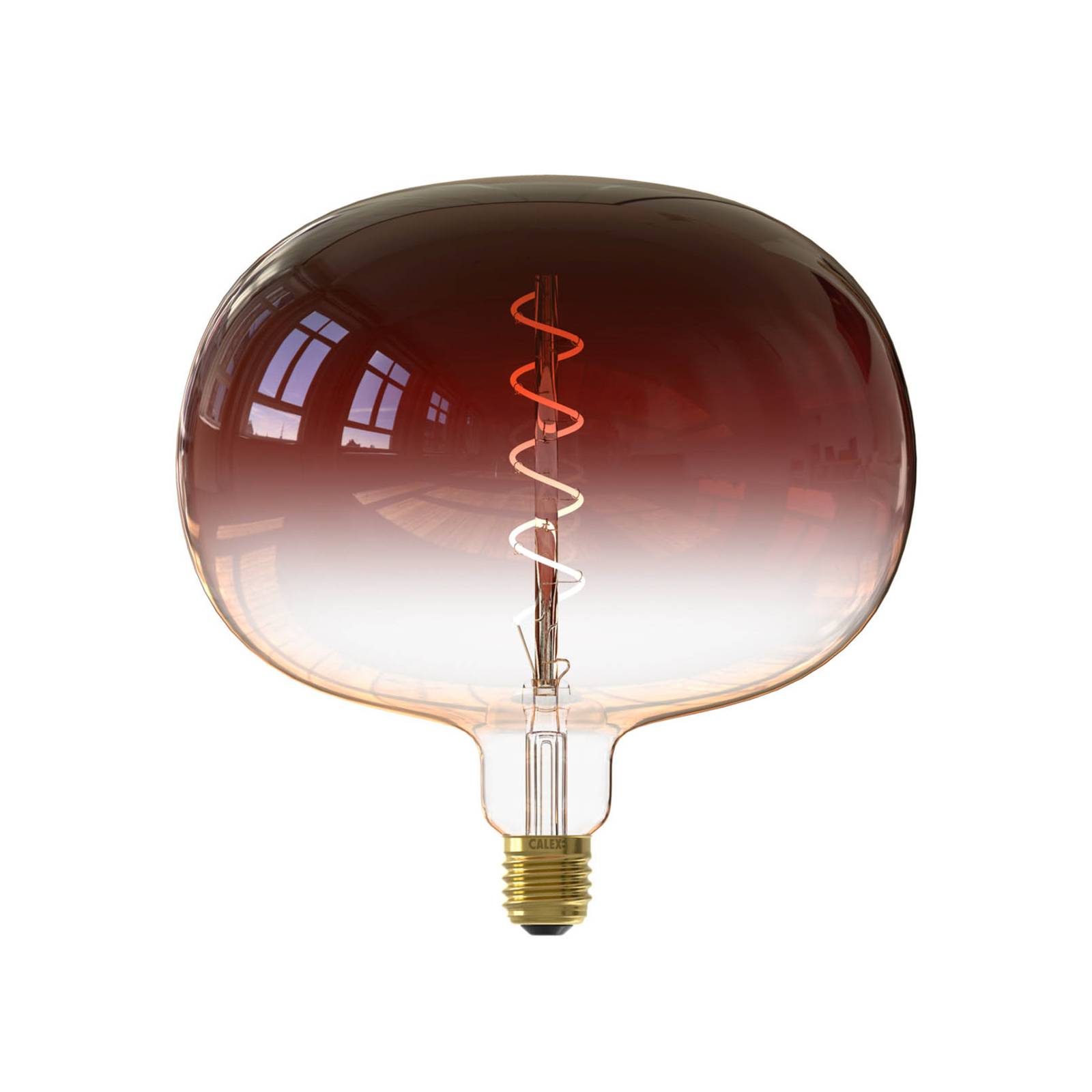 Calex Boden LED-Globe E27 5W Filament dimm marrone