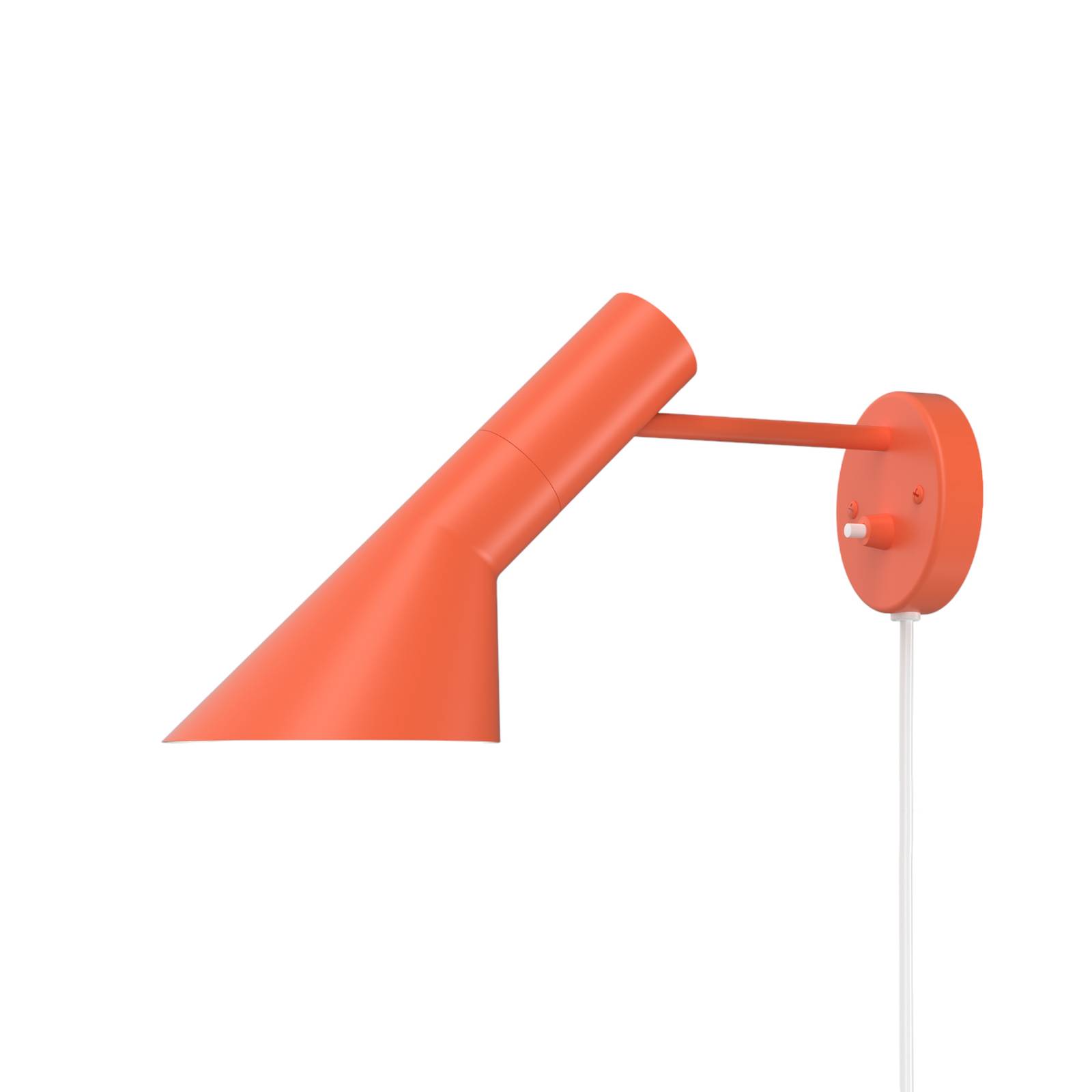 Louis Poulsen AJ Designer-Wandleuchte orange