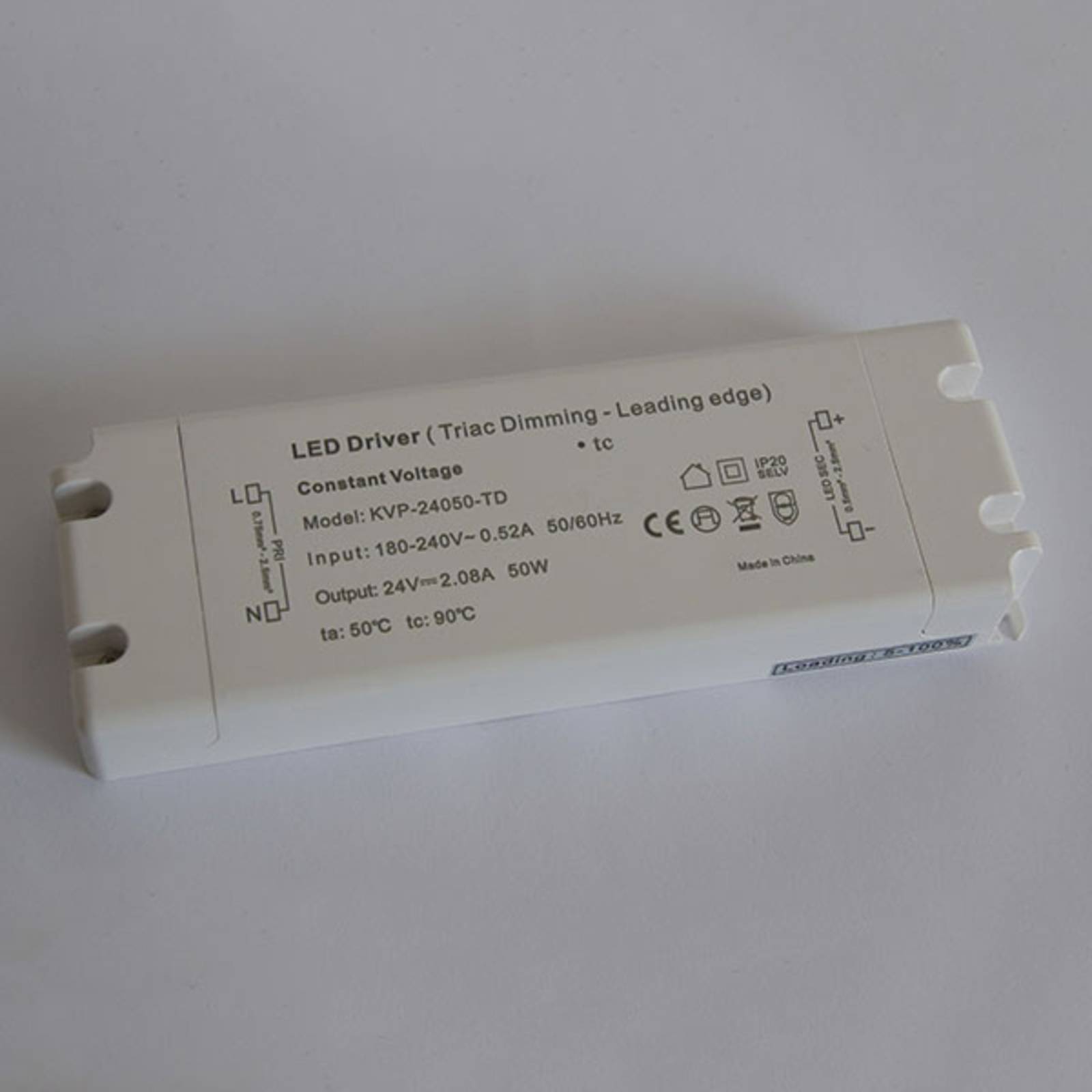 LED Profilelement GmbH Schaltnetzteil TRIAC dimmbar IP20 LED 50 W