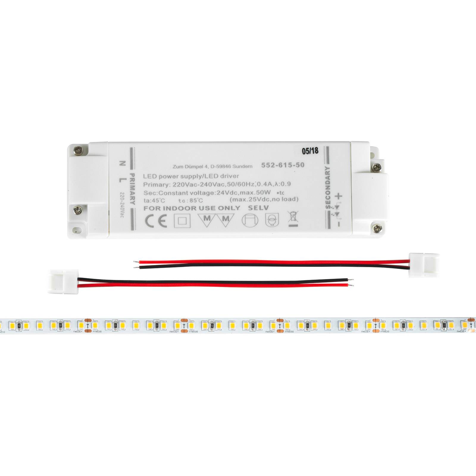 BRUMBERG QualityFlex® LED-Strip Set 5m 48W, 3.100K