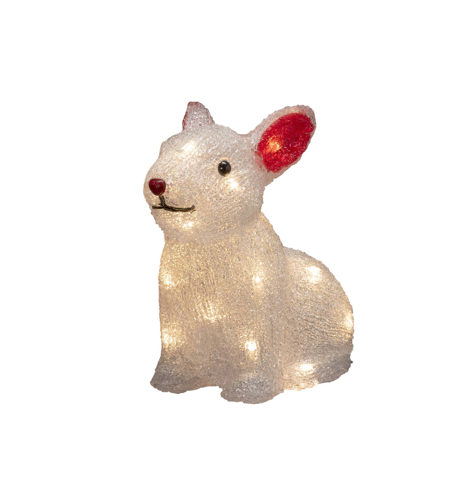 Konstsmide Season LED-Leuchtfigur Kaninchen, Batteriebetrieb