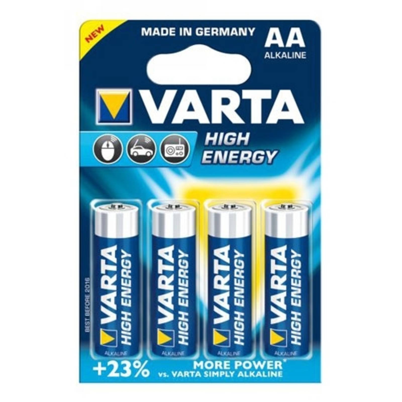 High Energy Batterien Mignon 4906 AA von VARTA