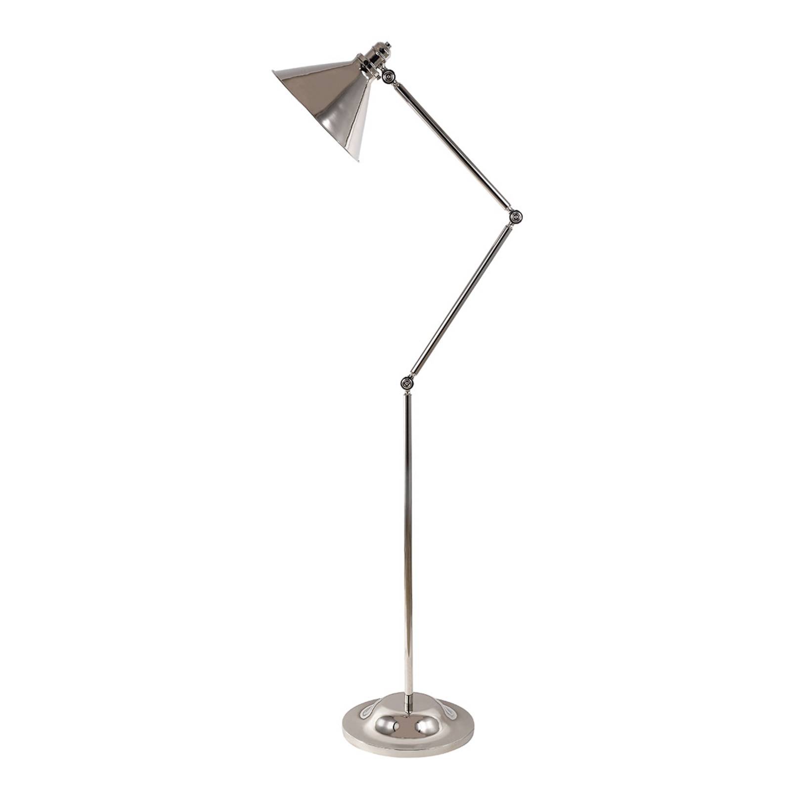 ELSTEAD Stehlampe Provence, verstellbar, nickel poliert
