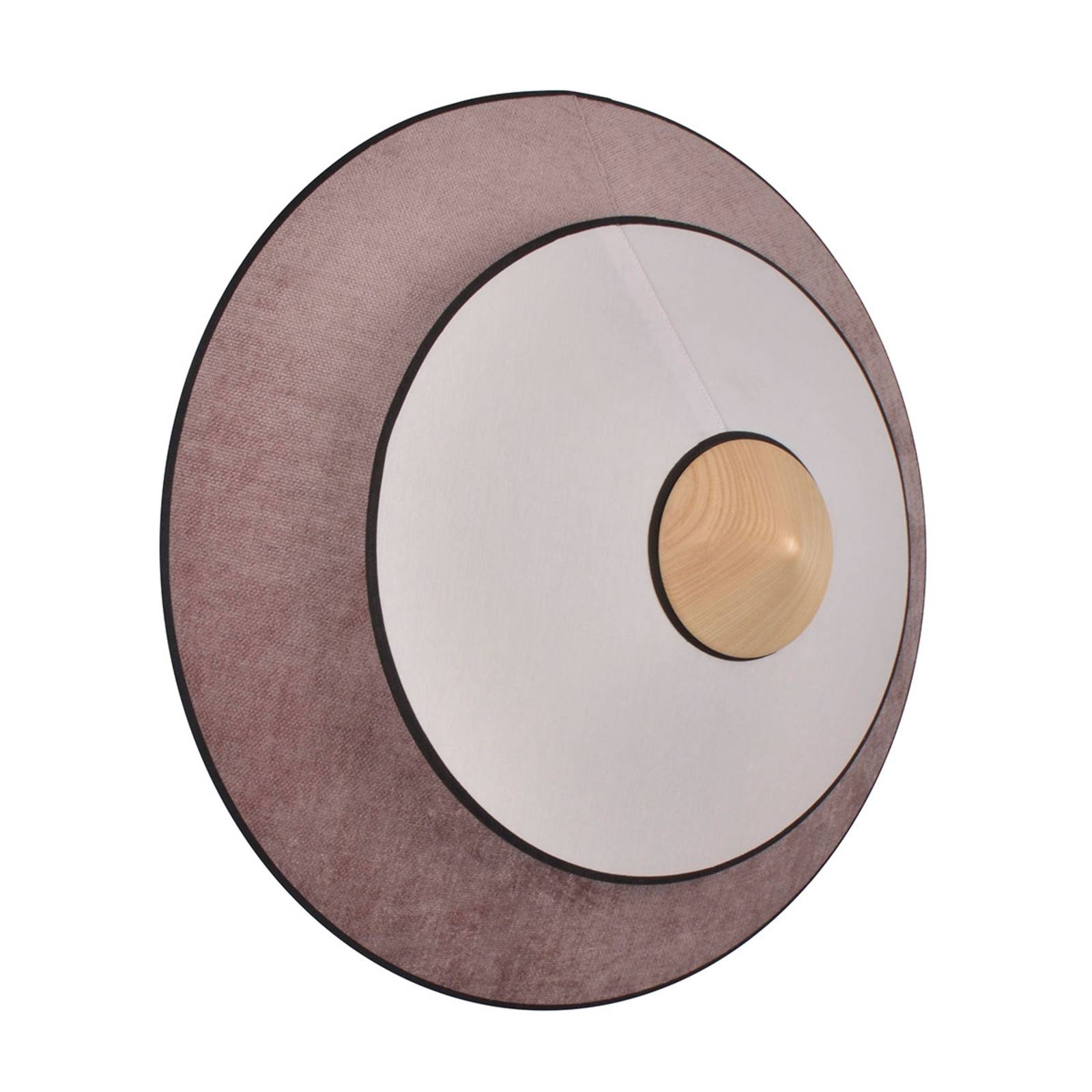 Forestier Cymbal S LED-Wandleuchte, puderrosa