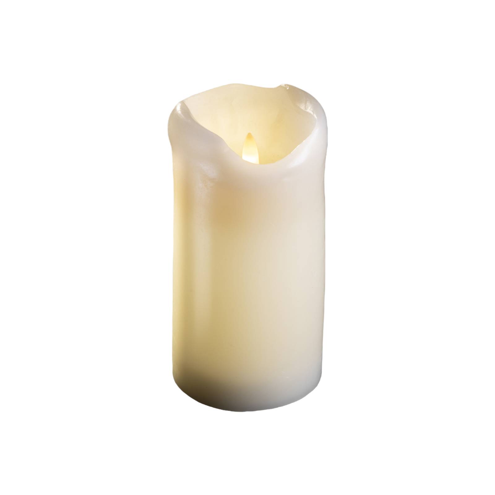 Sterntaler LED-Kerze Wachs elfenbein Höhe 12,5 cm