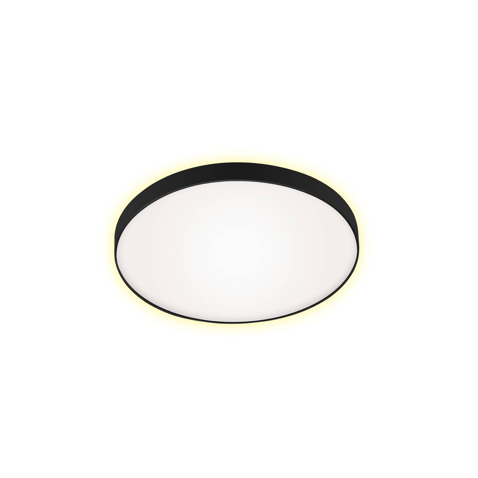 Briloner LED-Deckenleuchte Flet mit Backlight, Ø 28,5 cm