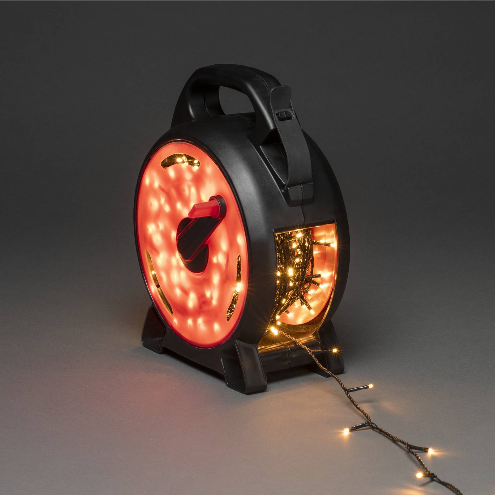 Konstsmide Christmas LED-Lichterkette Micro bernstein 600flammig 41,93m