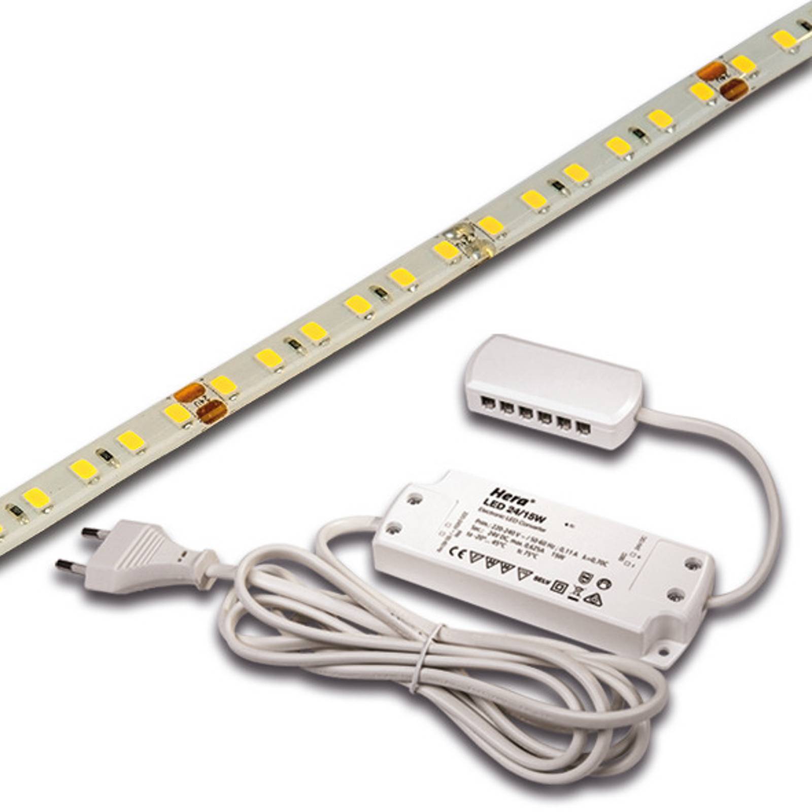 Hera LED-Strip Basic-Tape S, IP54, 3.000K, Länge 100cm