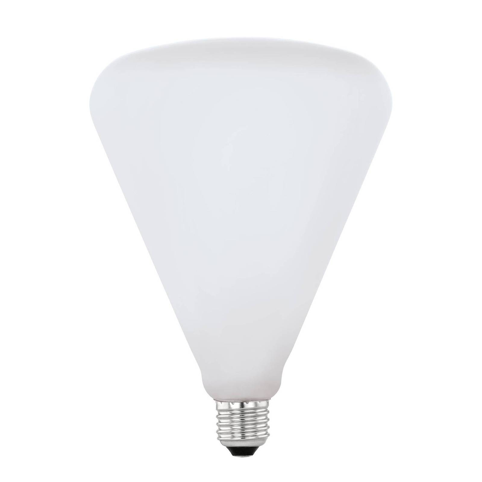 EGLO LED-Lampe E27 Big Size Kegelform 4,5W 2.700K opal