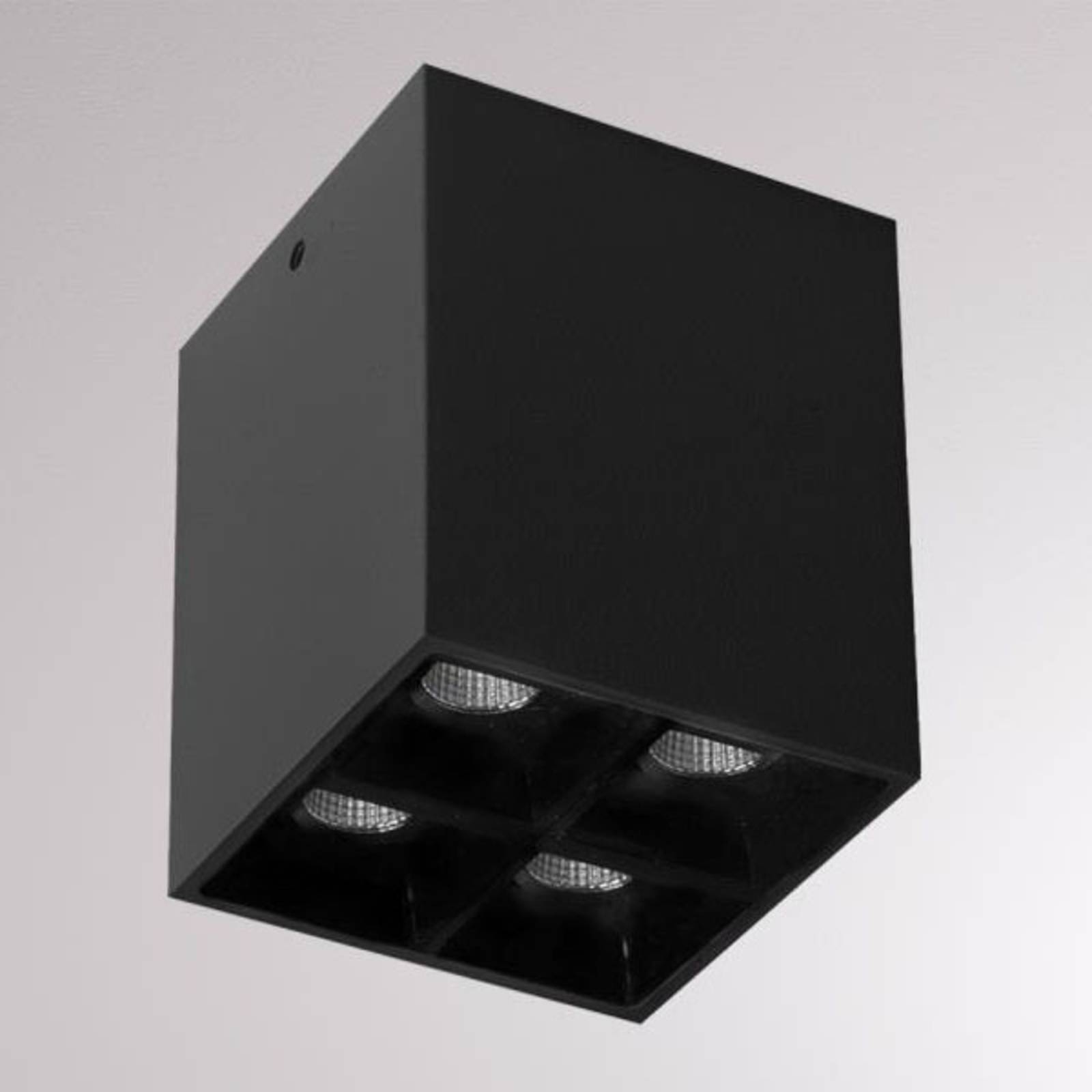 Molto Luce Liro LED-Deckenstrahler schwarz 34° 3.000 K
