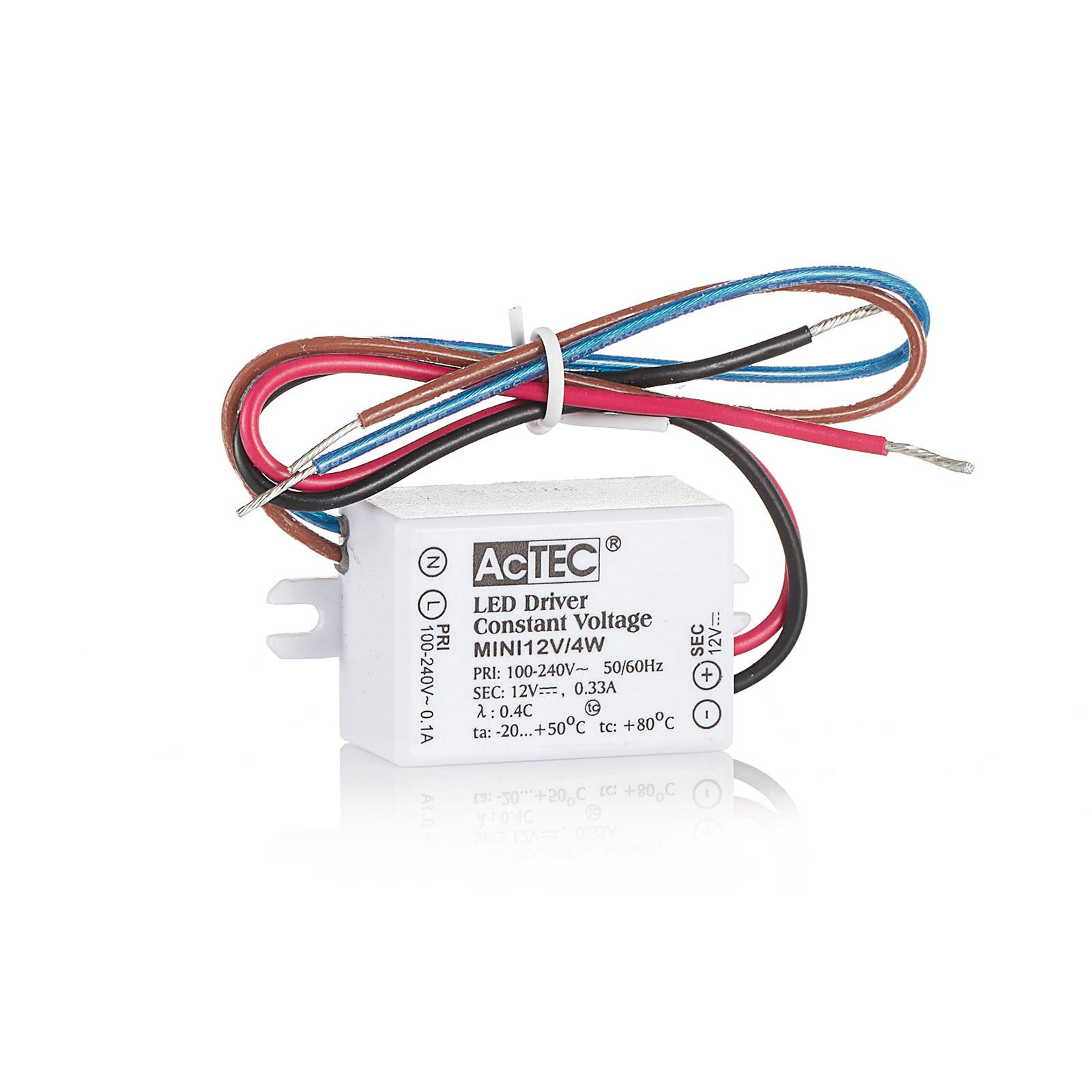 AcTEC Mini LED-Treiber CV 12V, 4W, IP65