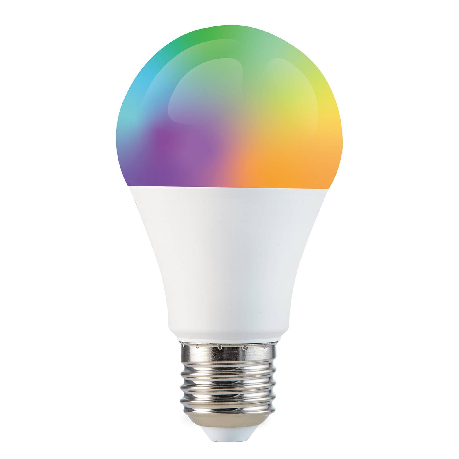 euroLighting LED-Lampe E27 5,5W Tuya-App, RGBW, WiFi, dimmbar