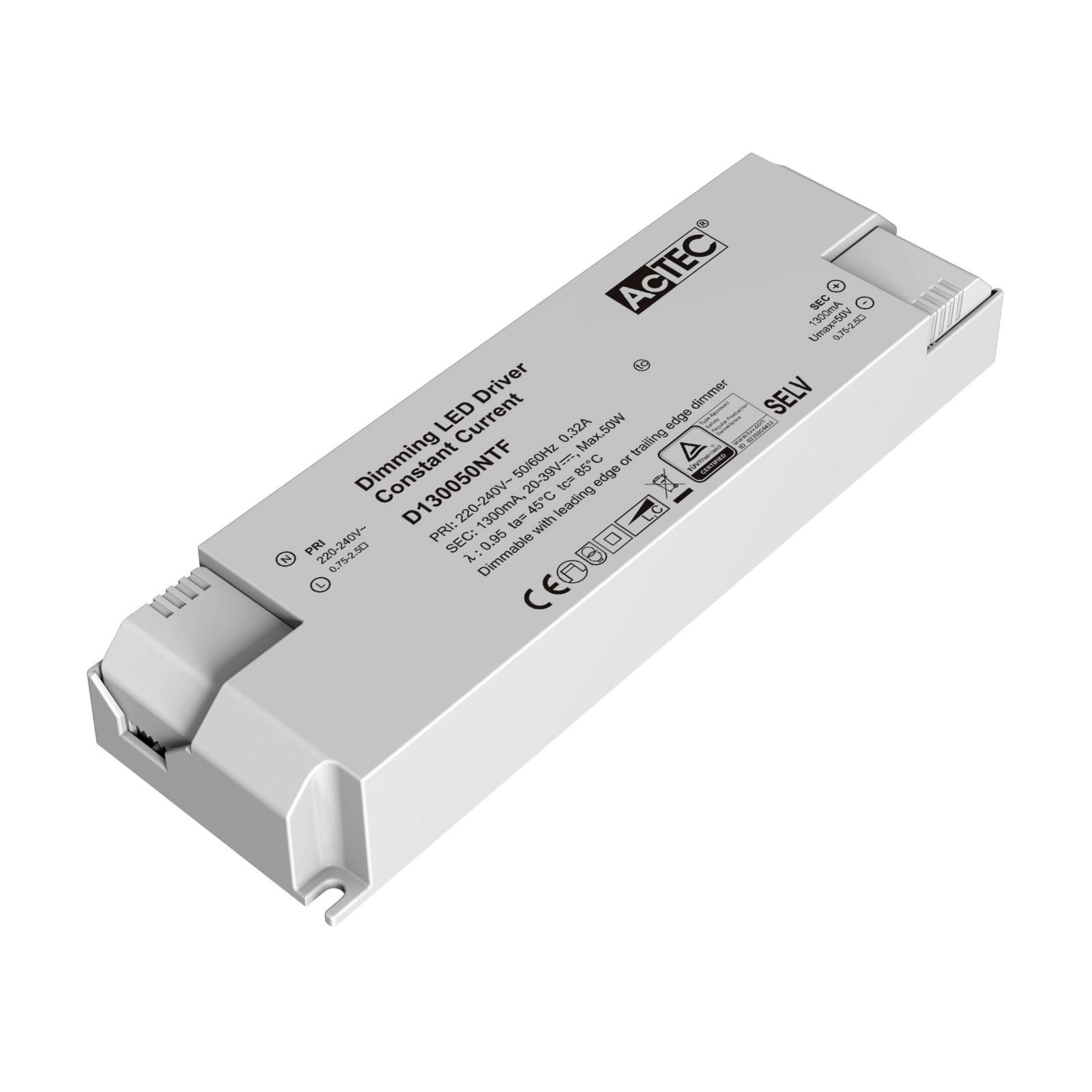 AcTEC Triac LED-Treiber CC max. 50W 1.300mA