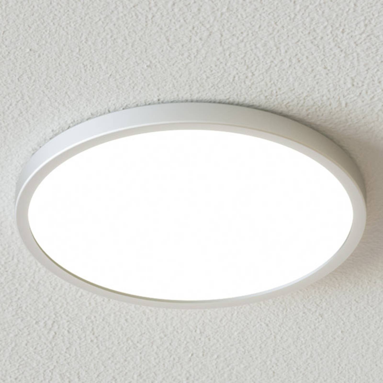 Arcchio LED-Deckenleuchte Solvie, silber, rund, Ø 30 cm