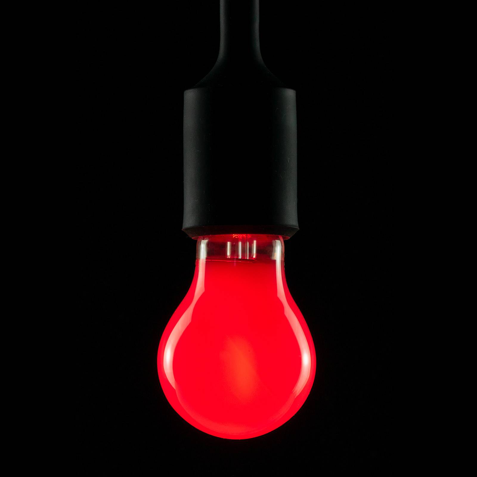 Segula E27 2W LED-Glühlampe rot dimmbar