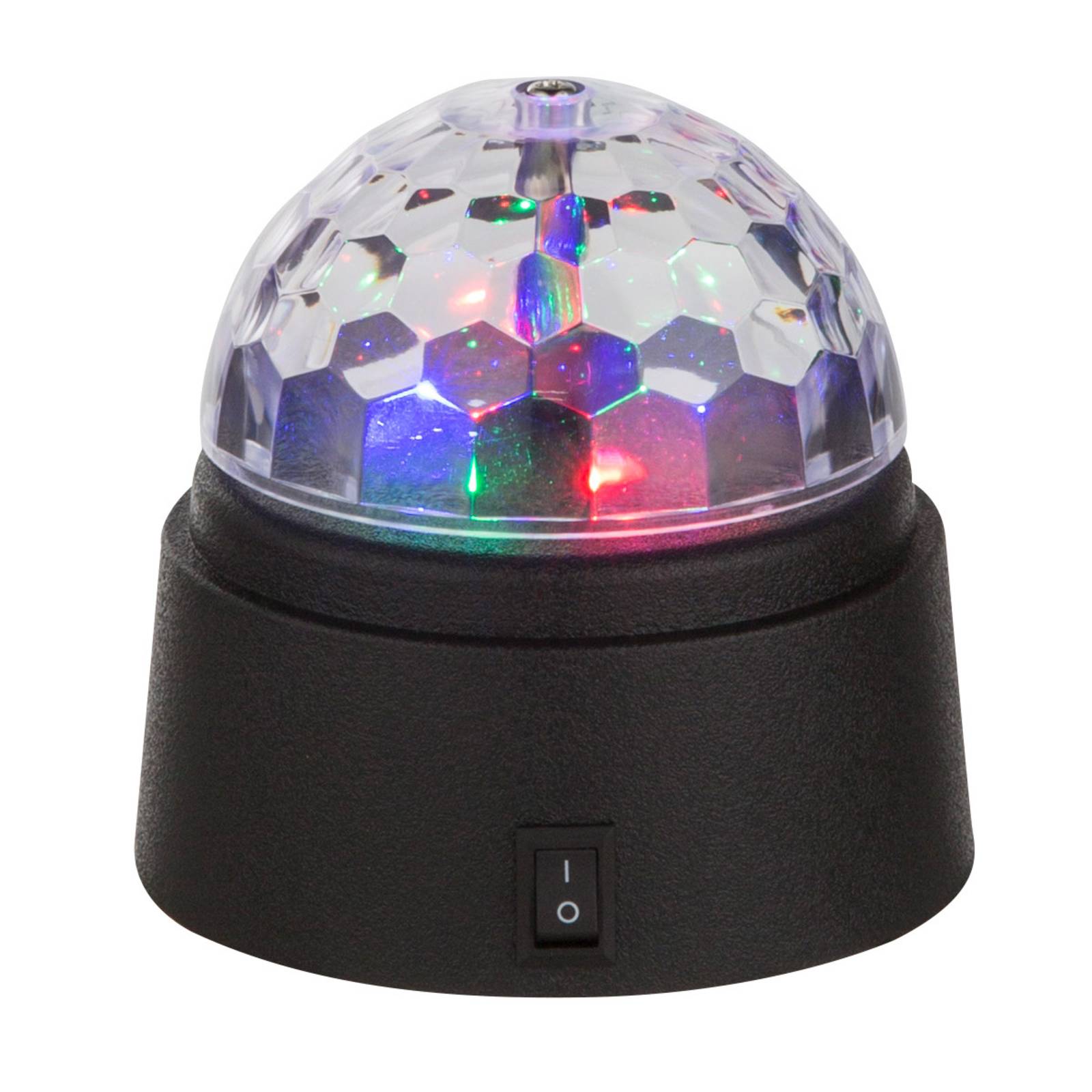 Globo LED-Tischdekoleuchte Disco mit buntem Licht