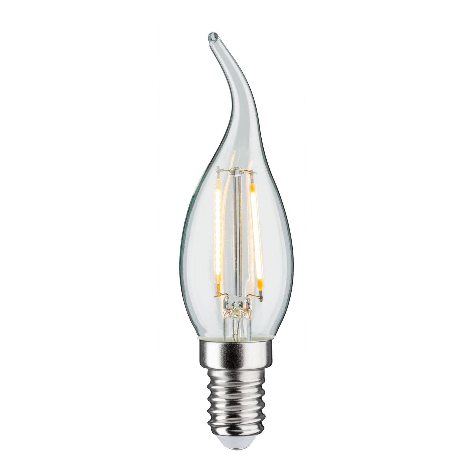 Paulmann LED-Kerzenlampe E14 2,8W 2.700K Windstoß Filament