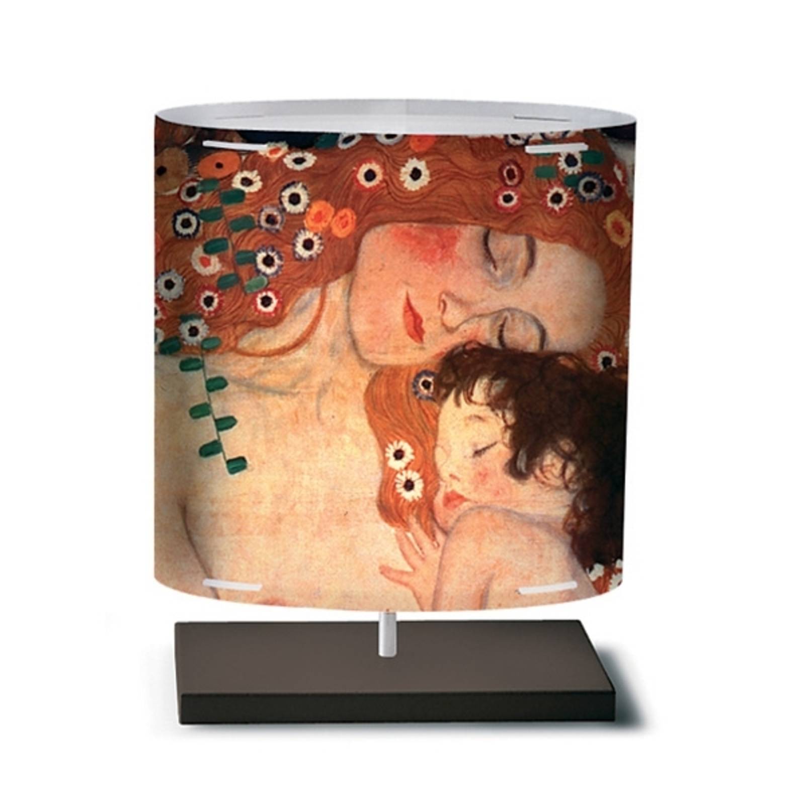 Artempo Italia Klimt II - Tischleuchte mit Kunstmotiv