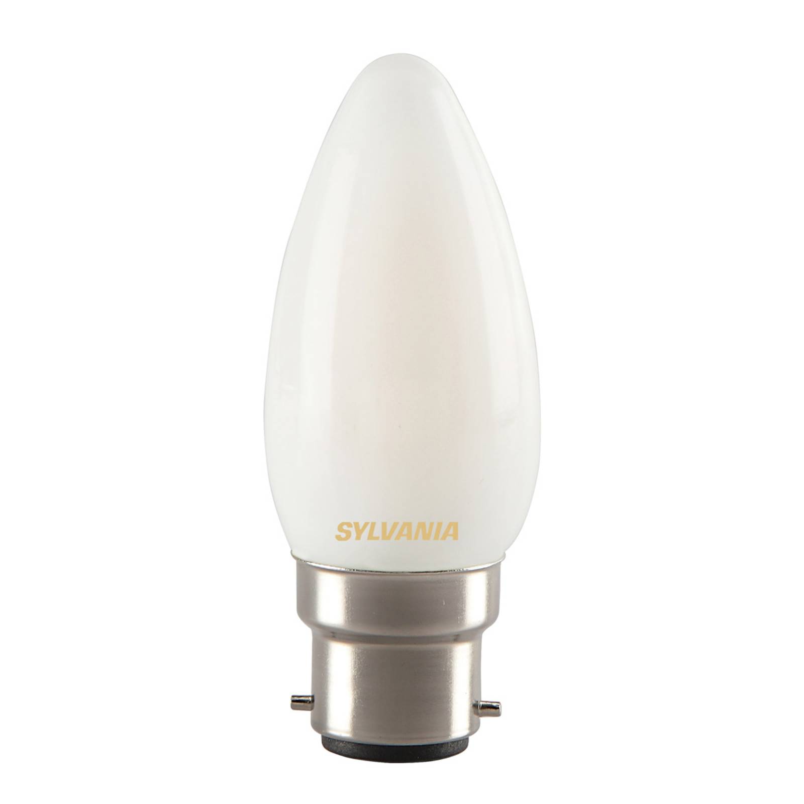 Sylvania LED-Kerzenlampe B22 4,5W 827 matt