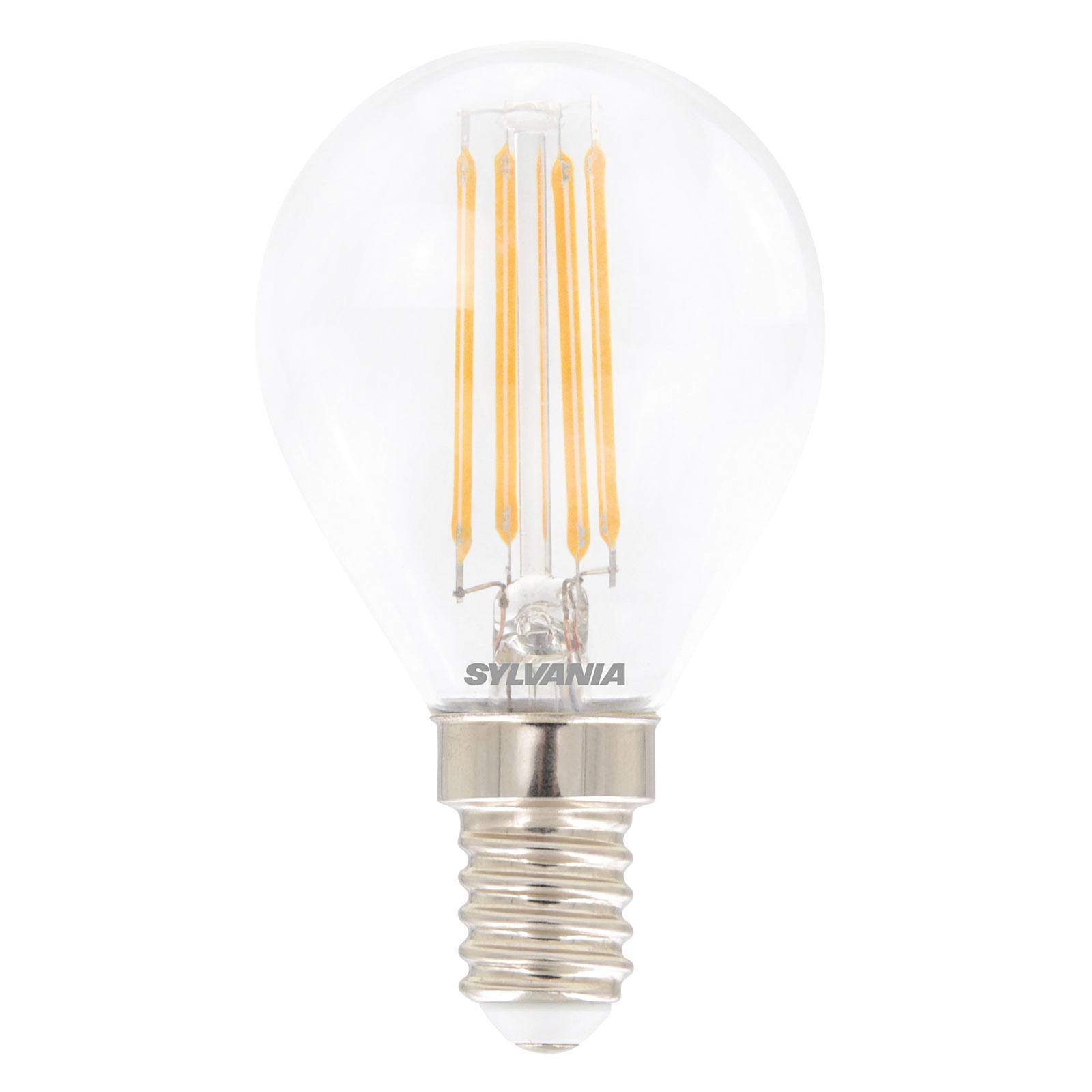 Sylvania LED-Tropfenlampe E14 ToLEDo 4,5W 827 klar dimmbar