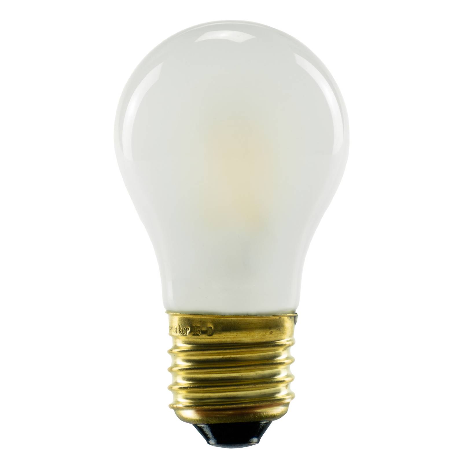 SEGULA LED-Lampe A15 E27 3W 2.200K dimmbar matt