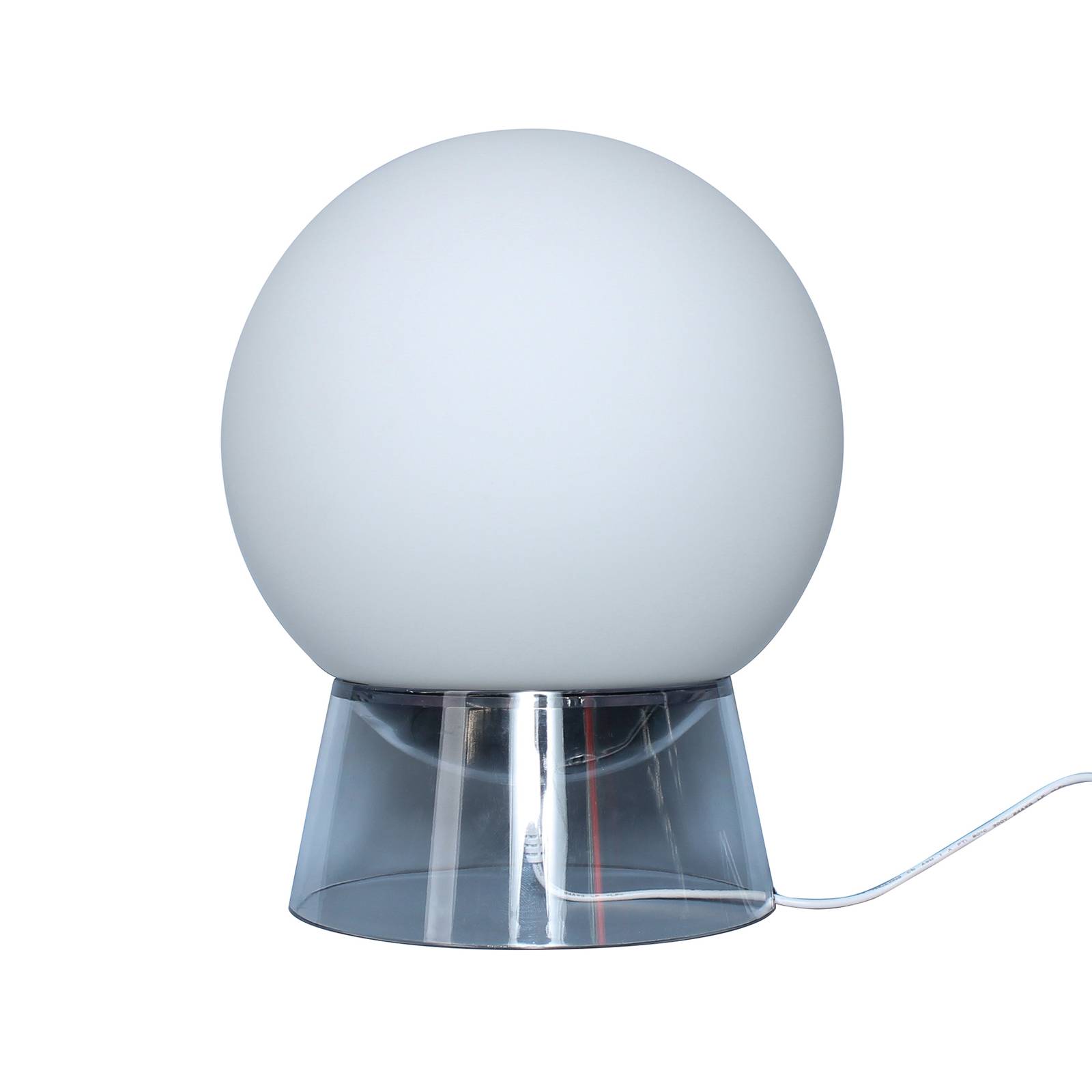 Lutec LED-Dekokugel Globe mit RGBW-Farbwechsel, weiß
