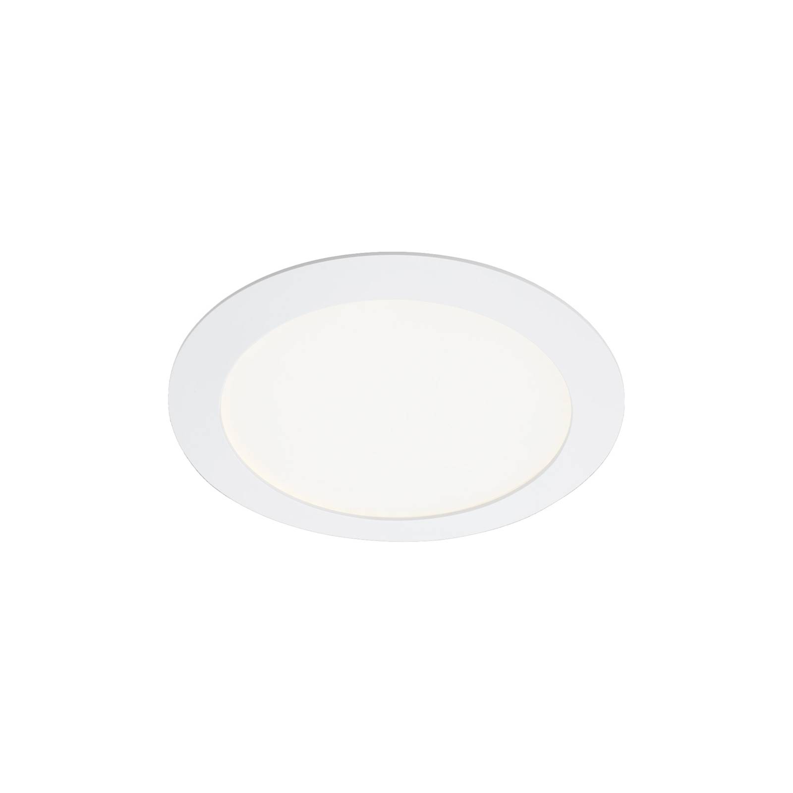 Telefunken LED-Einbauleuchte Virgo, RGBW, weiß, Ø 17 cm