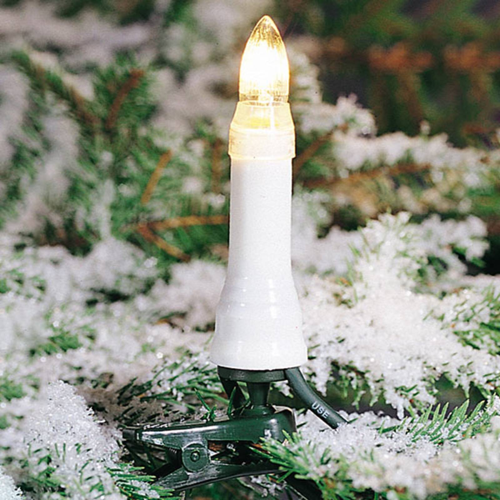 Konstsmide Christmas Außen-Lichterkette mit 35 Top-Birnen 25,3 m