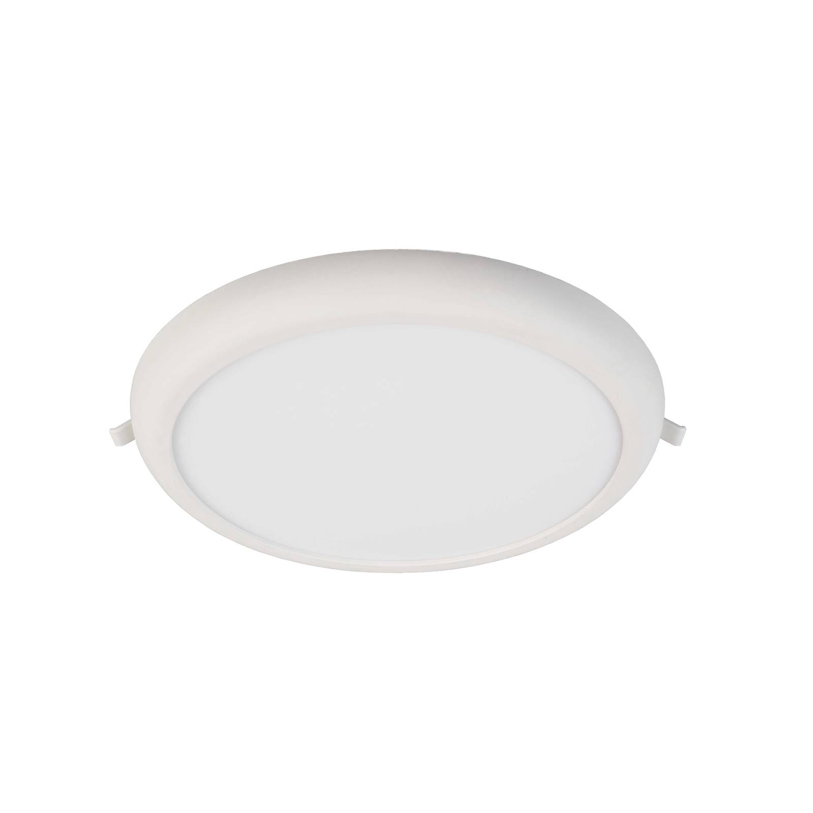 Deko-Light LED-Deckeneinbauleuchte Zaurak, weiß, rund Ø 30 cm