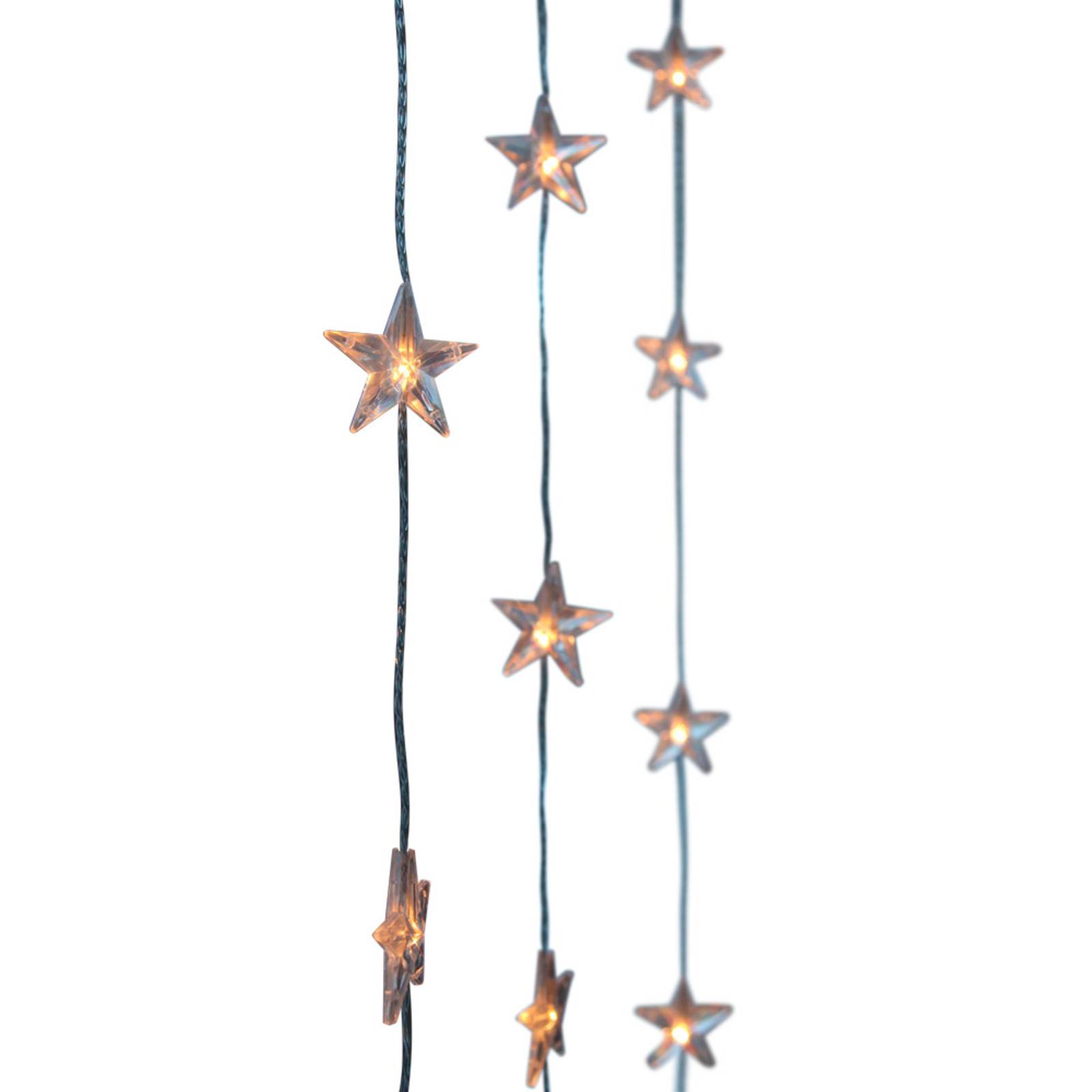 STAR TRADING LED-Lichtervorhang Star 50-flammig