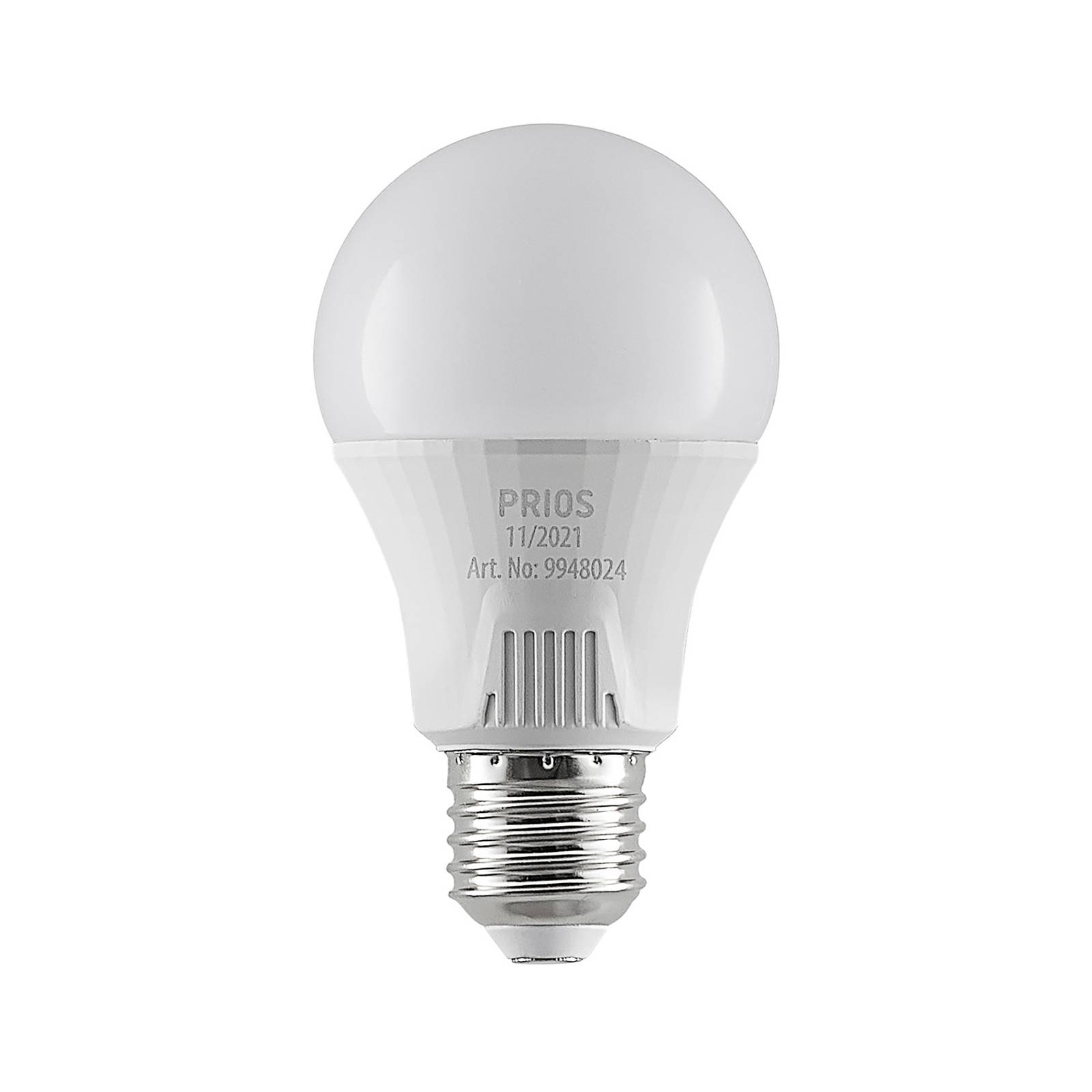 PRIOS LED-Lampe E27 A60 11W weiß 3.000K