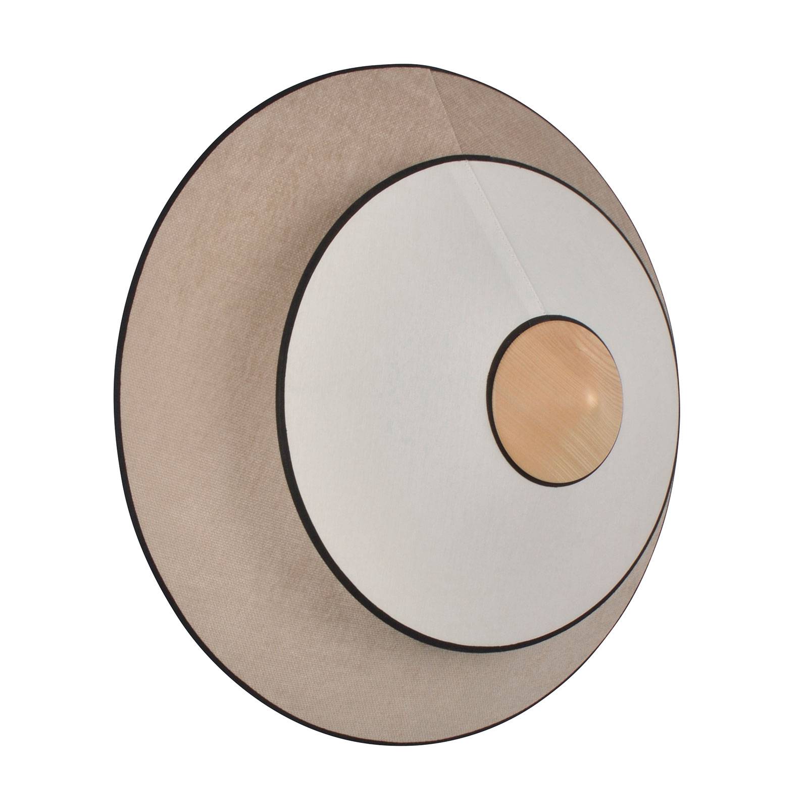 Forestier Cymbal S LED-Wandleuchte, natur
