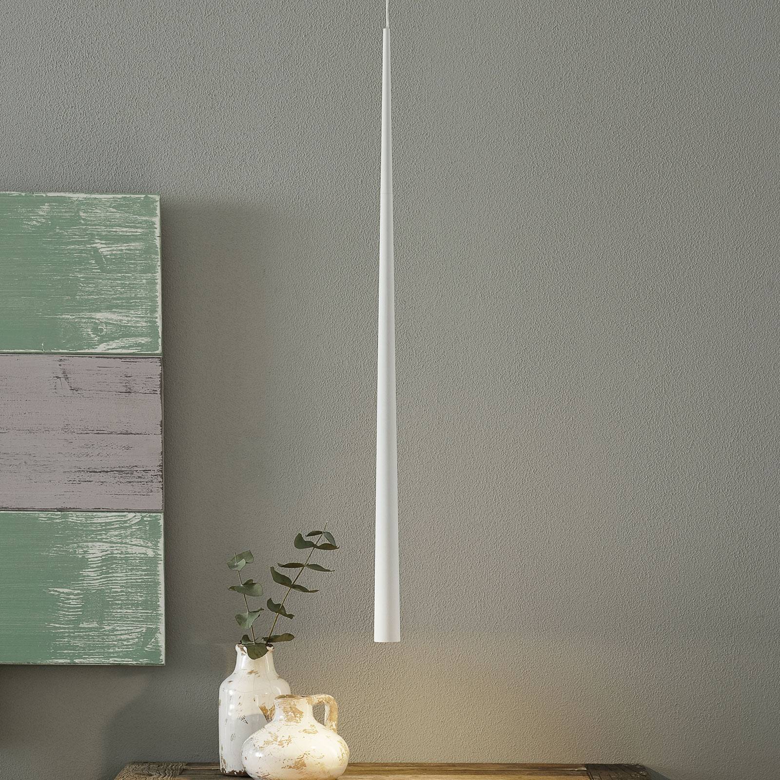 ACB ILUMINACIÓN Bendis - schlanke LED-Pendellampe in Weiß