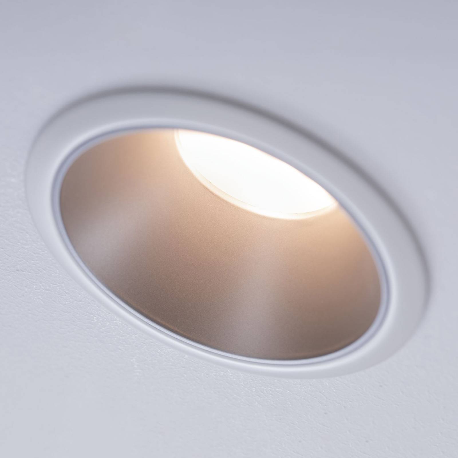 Paulmann Cole LED-Spotlight, silber-weiß