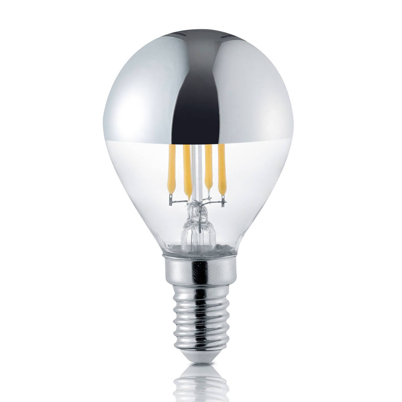 Trio Lighting LED-Lampe E14 4W mit Kopfspiegel, 2.800K