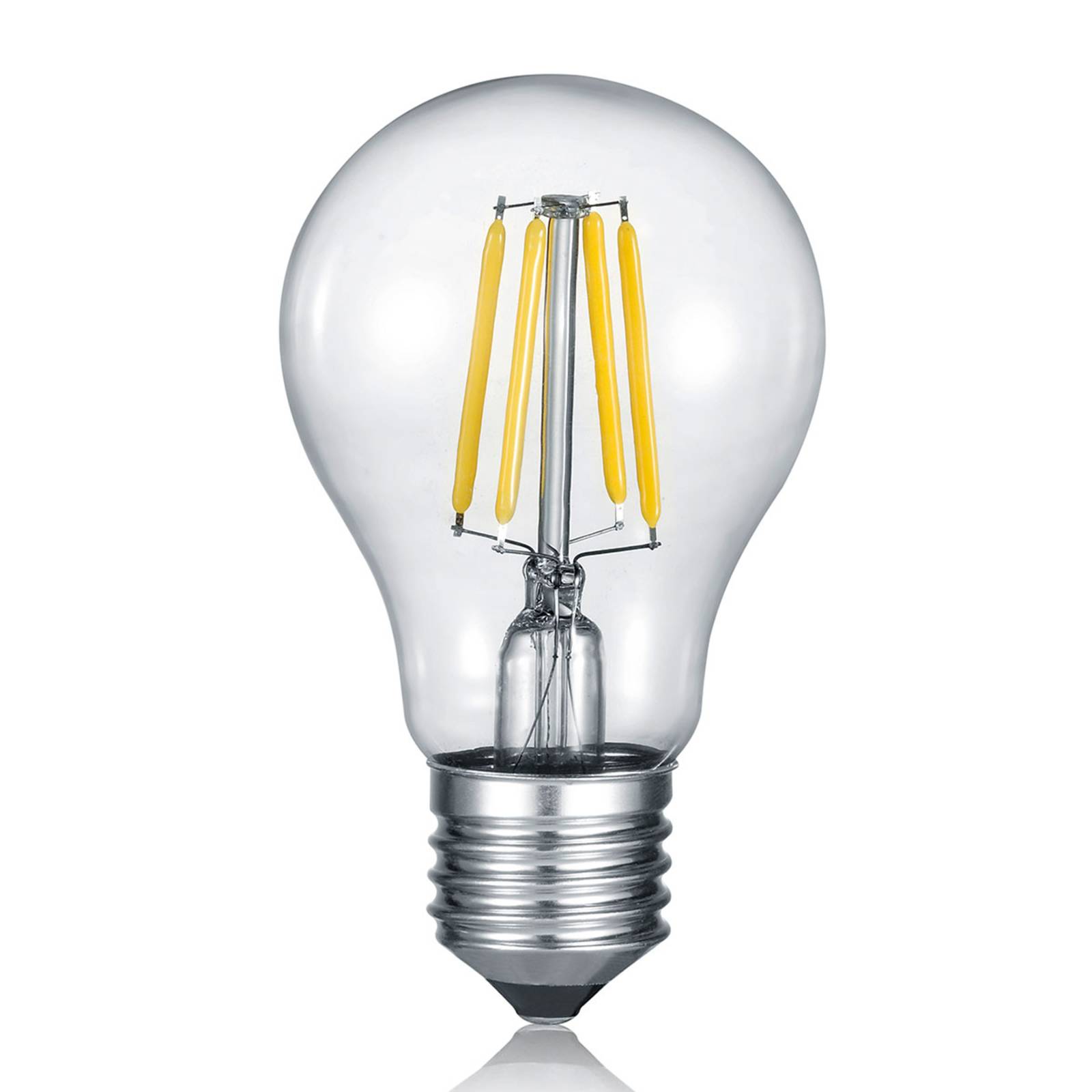 Trio Lighting LED-Filamentlampe E27 8W Switch Dimmer, 2.700K