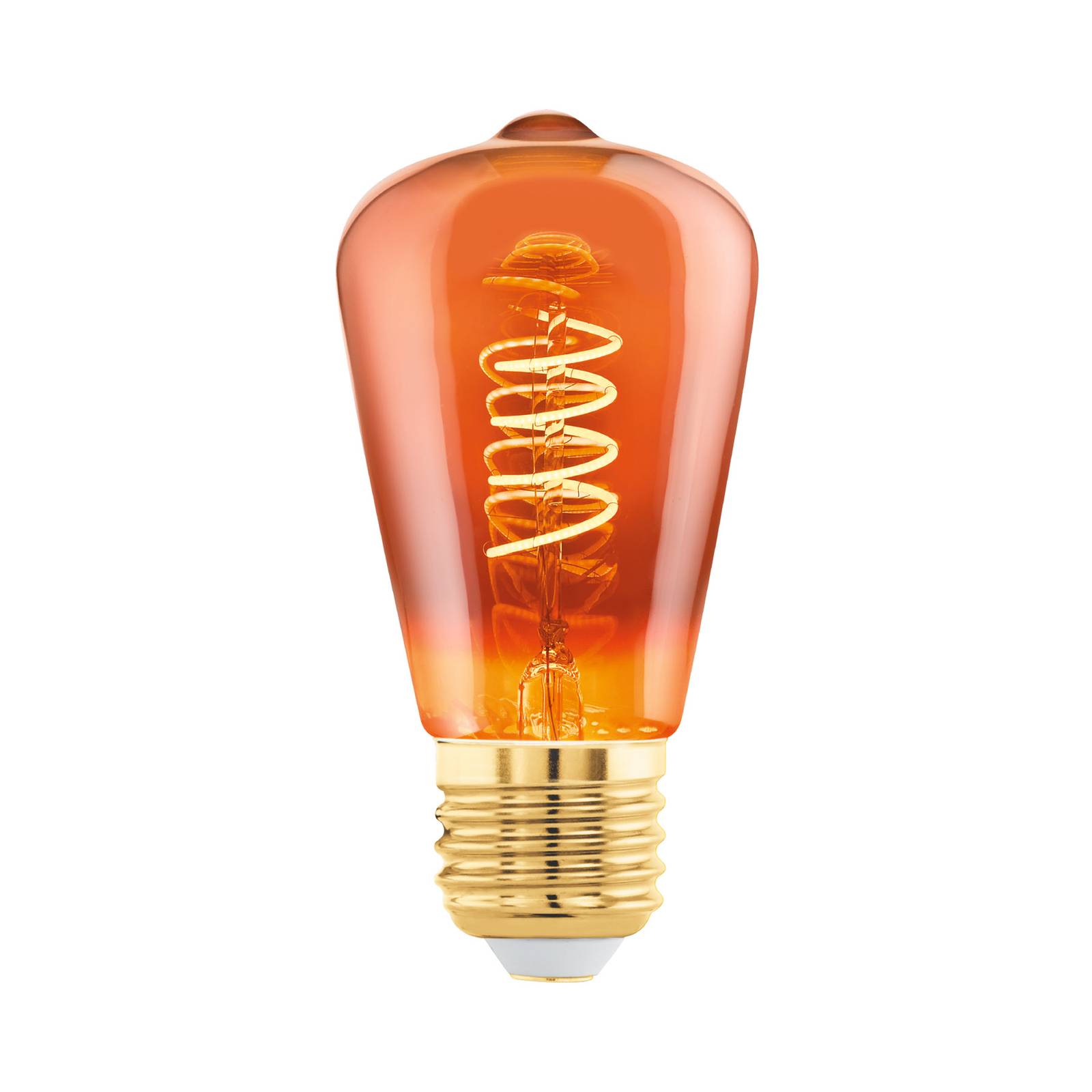 EGLO LED-Lampe E27 4W ST48 2.000K Filament kupfer dim