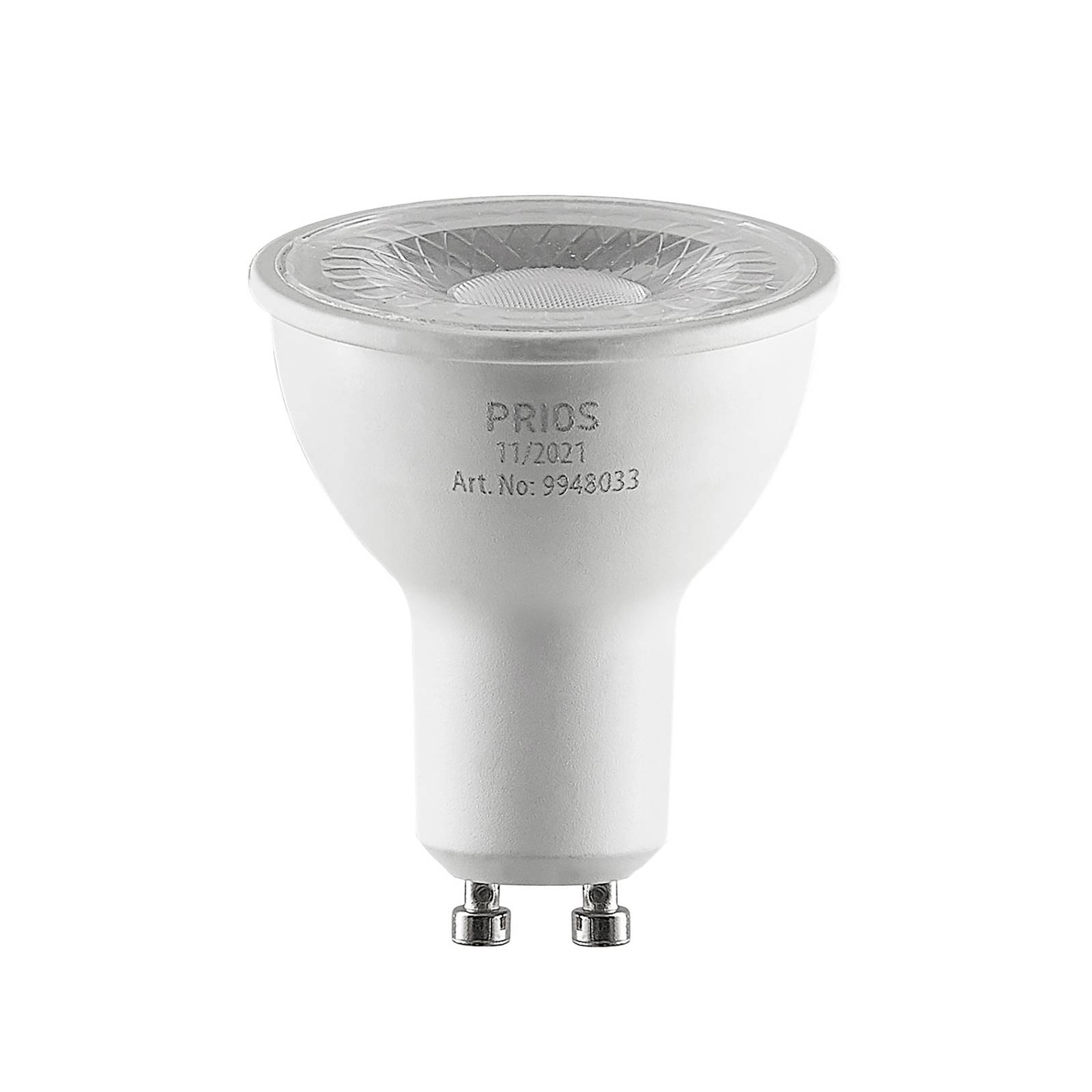 PRIOS LED-Reflektor GU10 8W 2.700K 60°