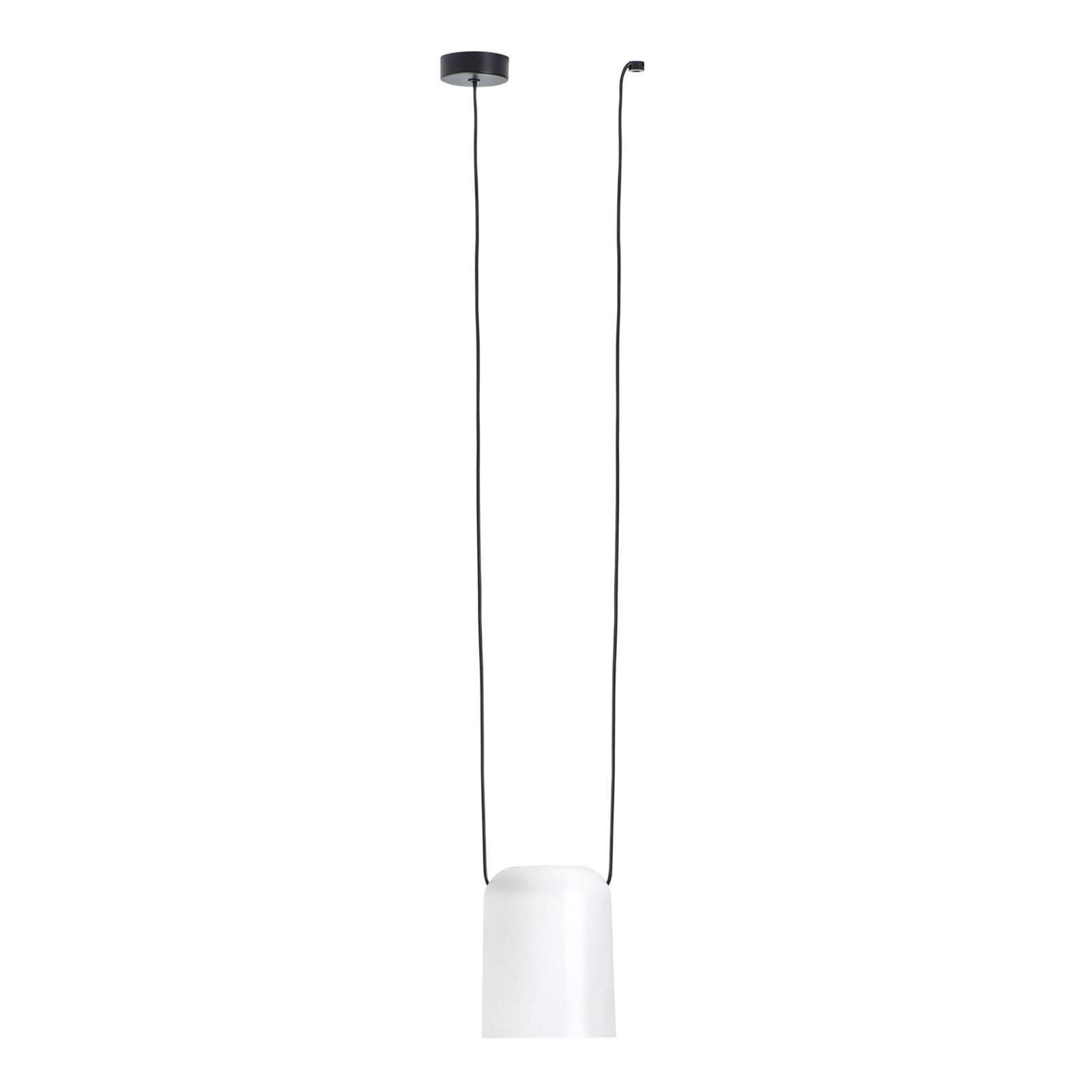 LEDS-C4 Attic Pendellampe Zylinder Ø 15cm weiß
