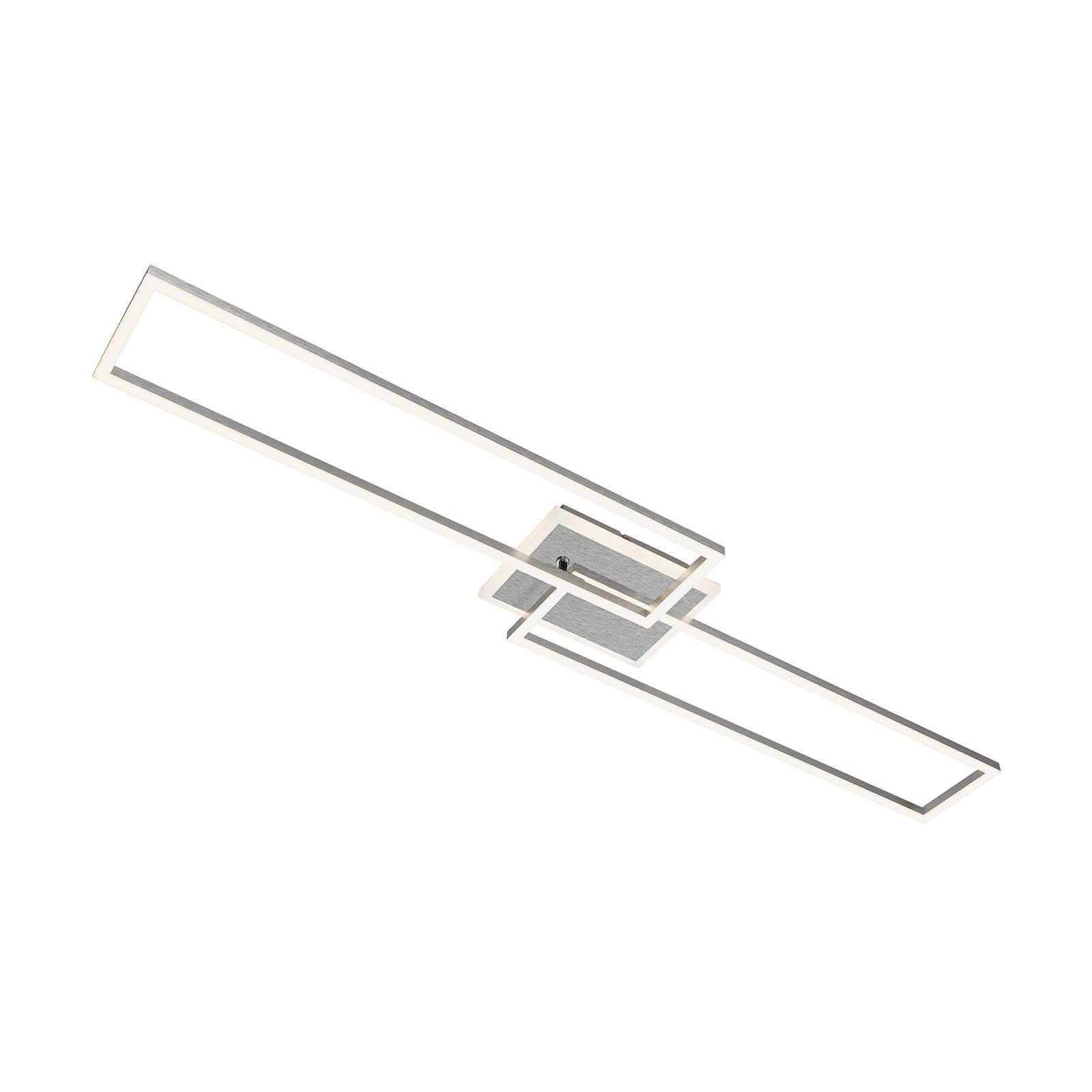 Briloner LED-Deckenlampe Frame S CCT 110x24,8cm aluminium