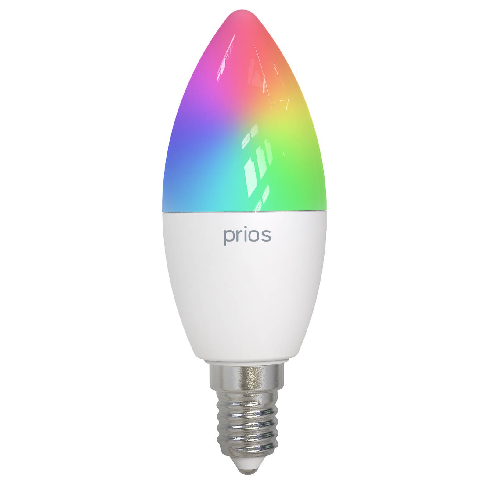PRIOS Smart LED E14 C30 4,9W RGBW ZigBee Tuya Hue