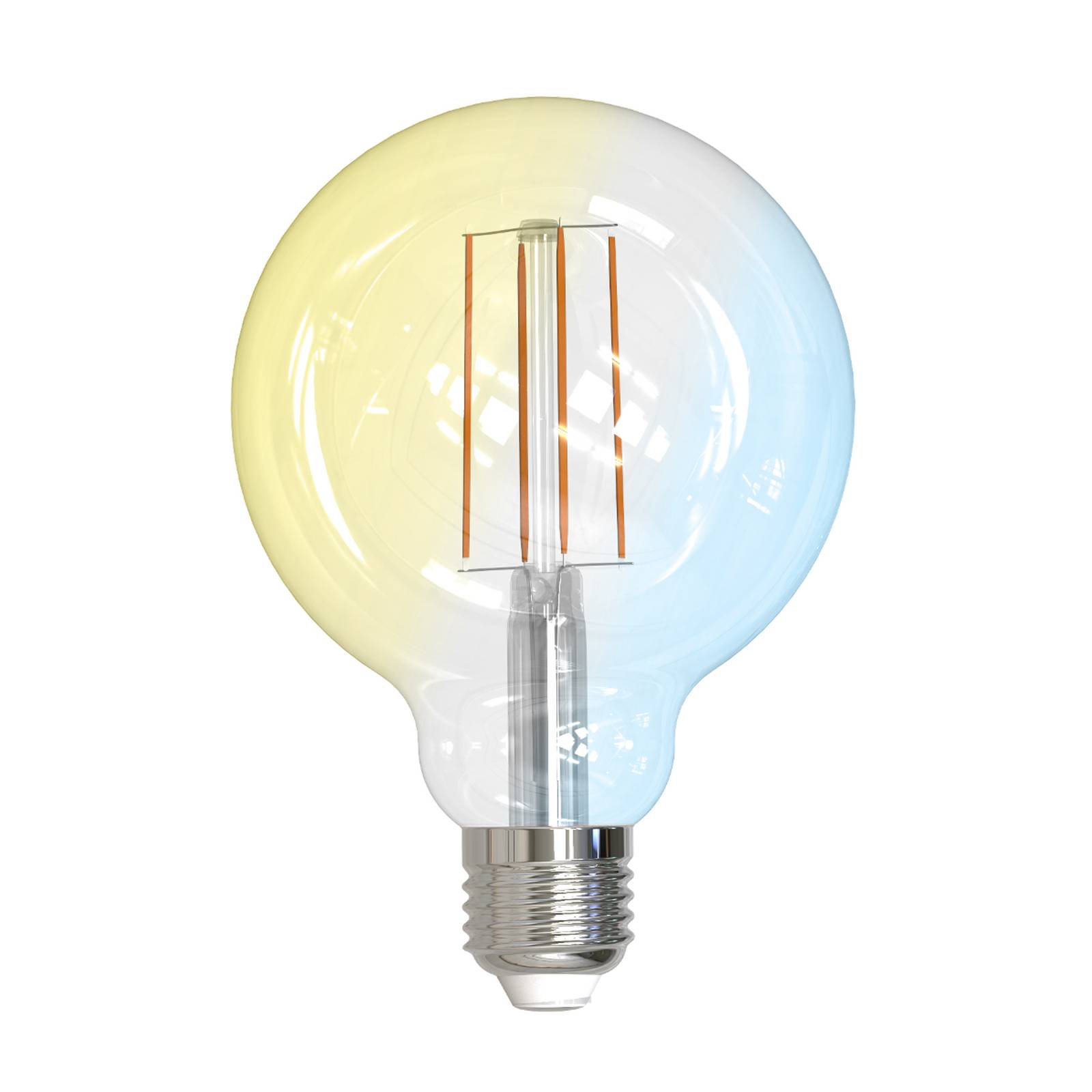 PRIOS Smart LED-E27-Lampe G95 7W WLAN matt tunable white